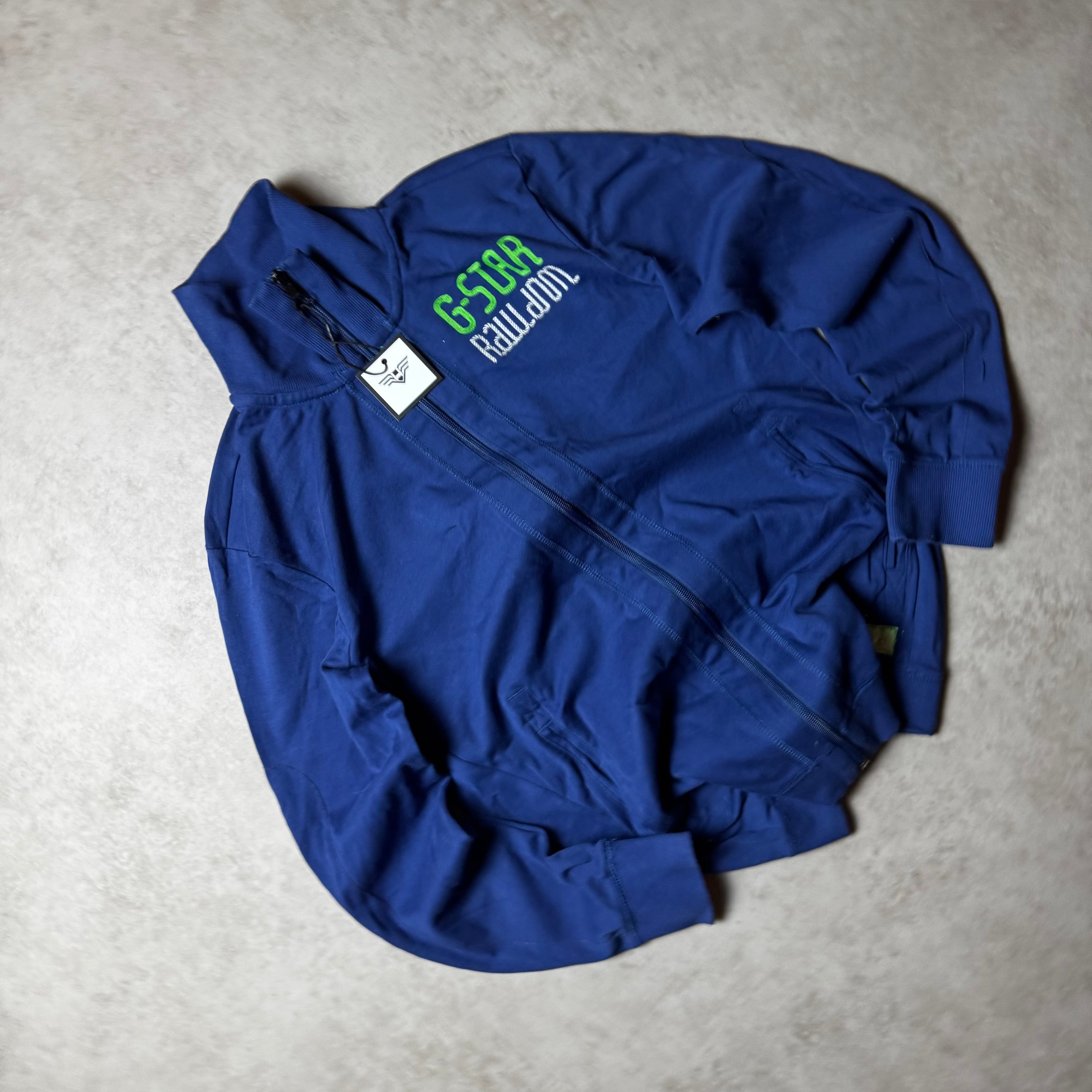 Blue G-Star Zip Up - Size M