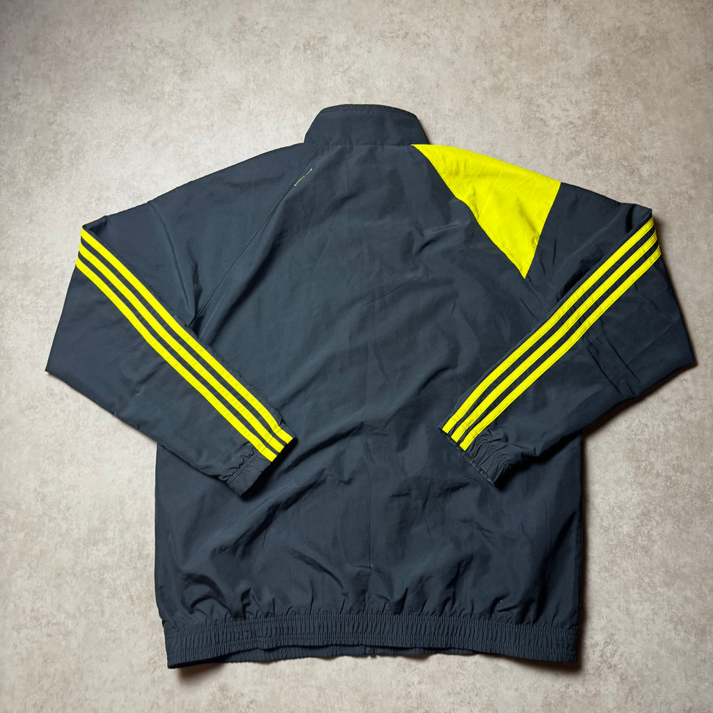 Navy Vintage Adidas Champions League Windbreaker - L