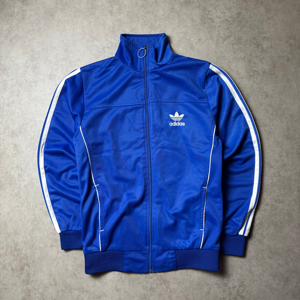Blue Adidas Zip Up Hoodie - M