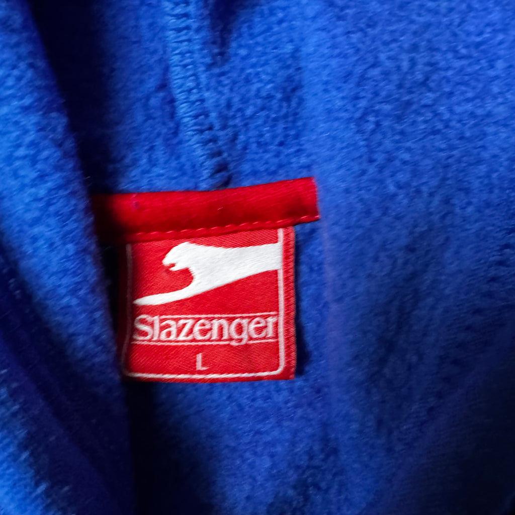 Blue Slazenger Zip Up Hoodie - L