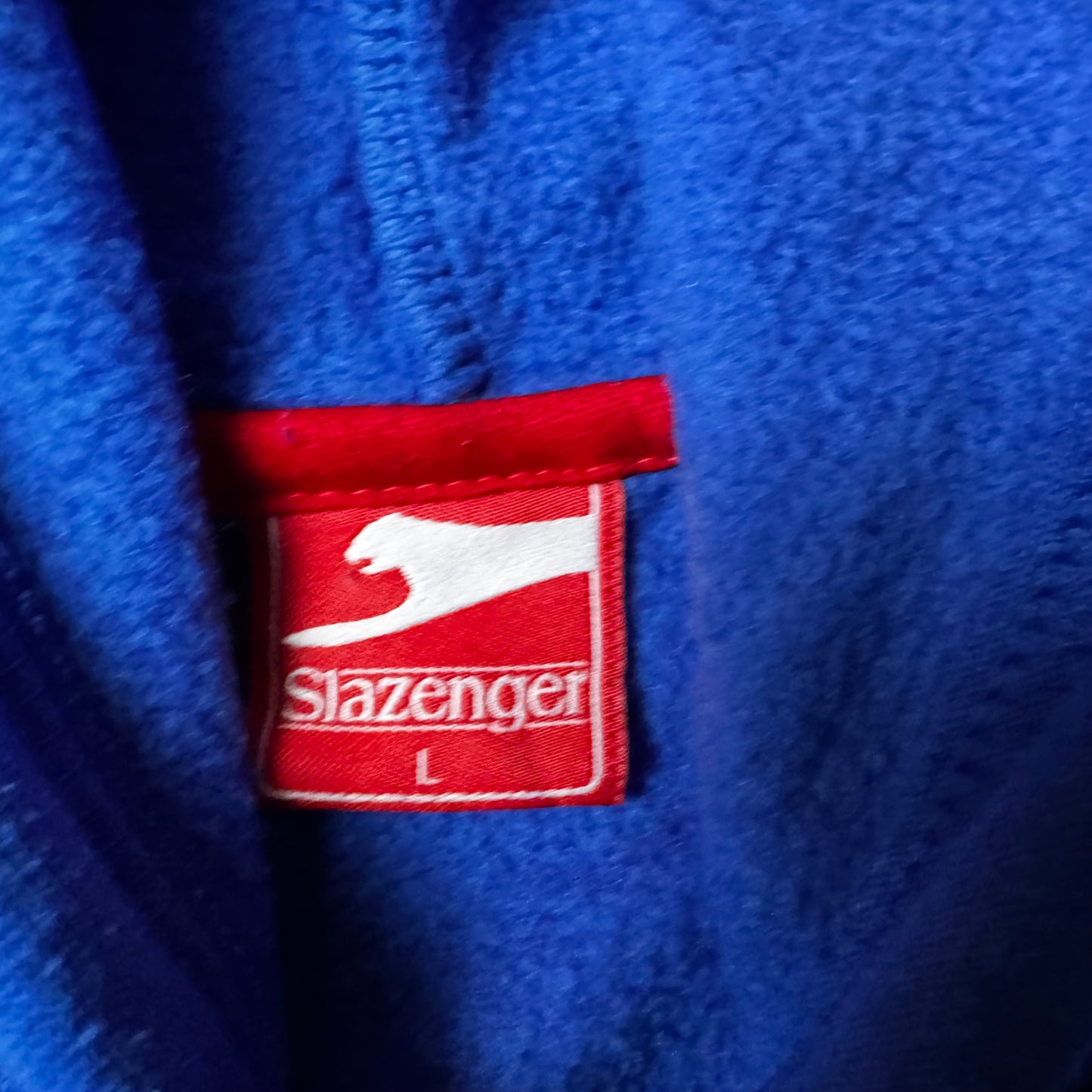 Blue Slazenger Zip Up Hoodie - L
