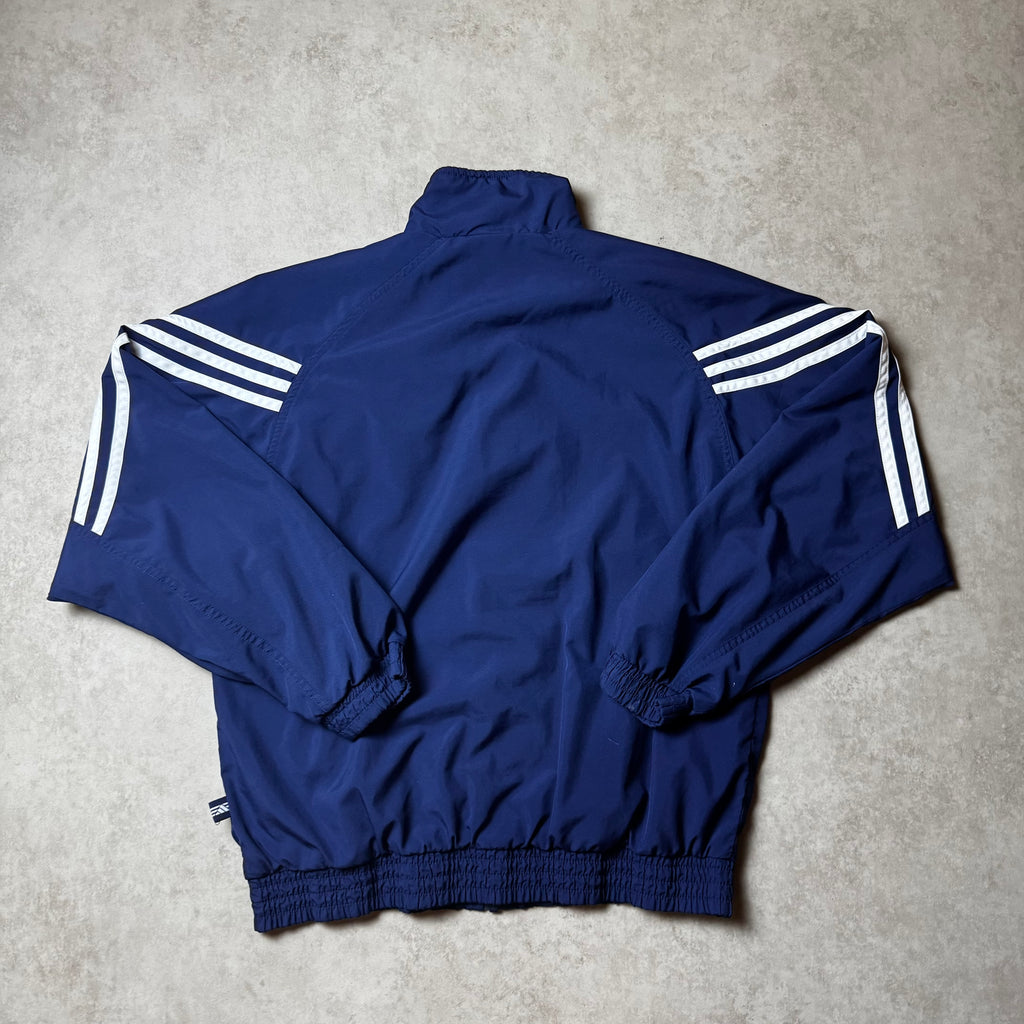 Dark Blue Adidas Windbreaker - L