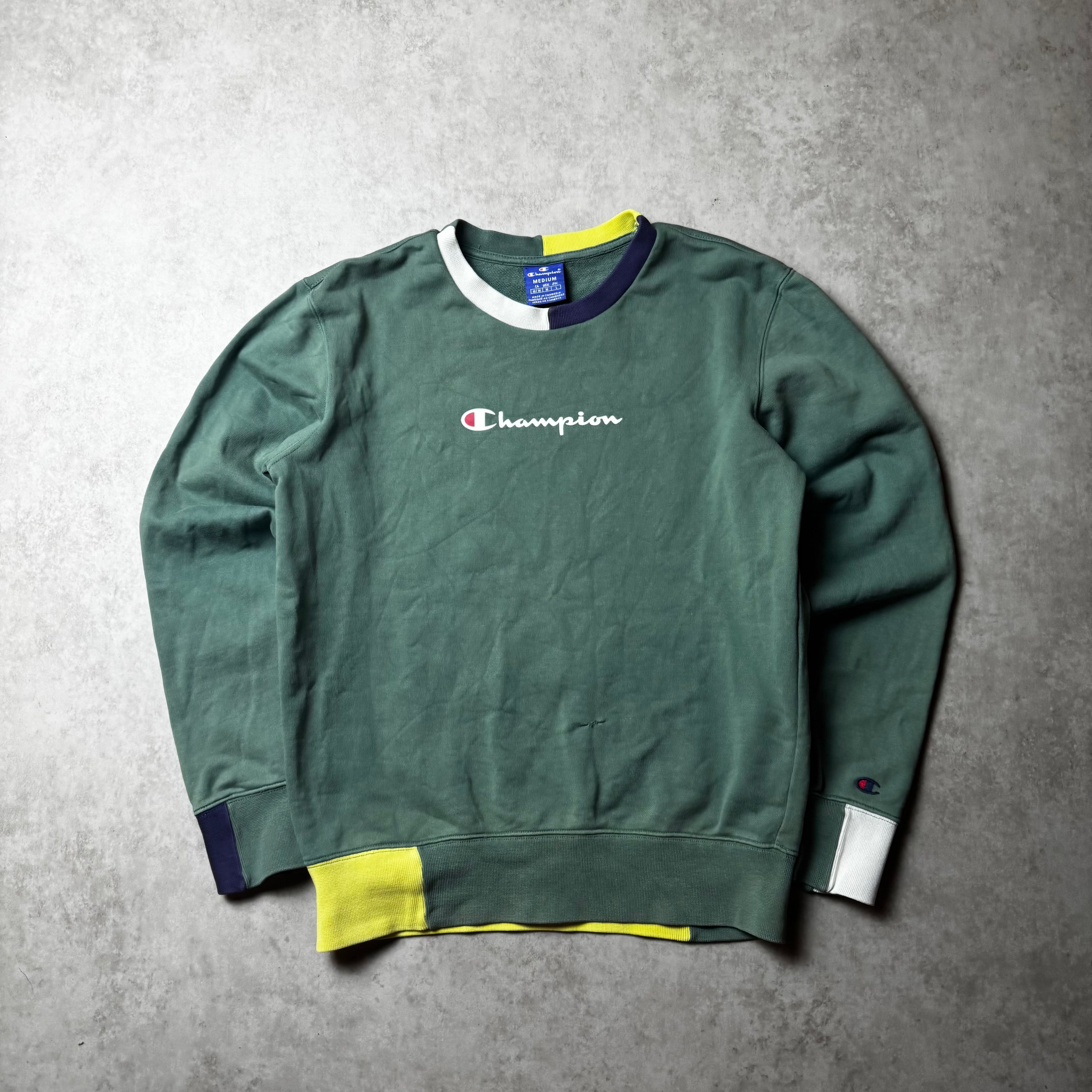 Green Vintage Champion Sweatshirt - XS