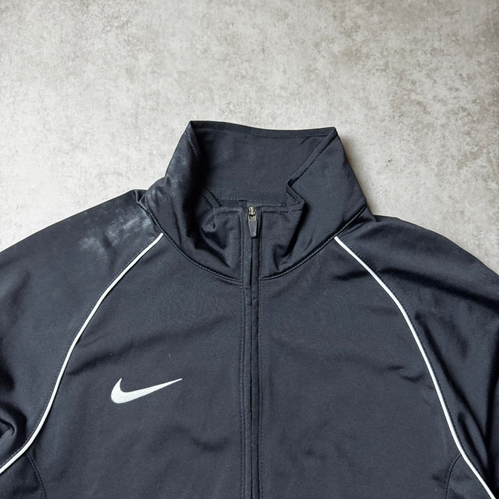 Black Nike Zip Up Hoodie - S
