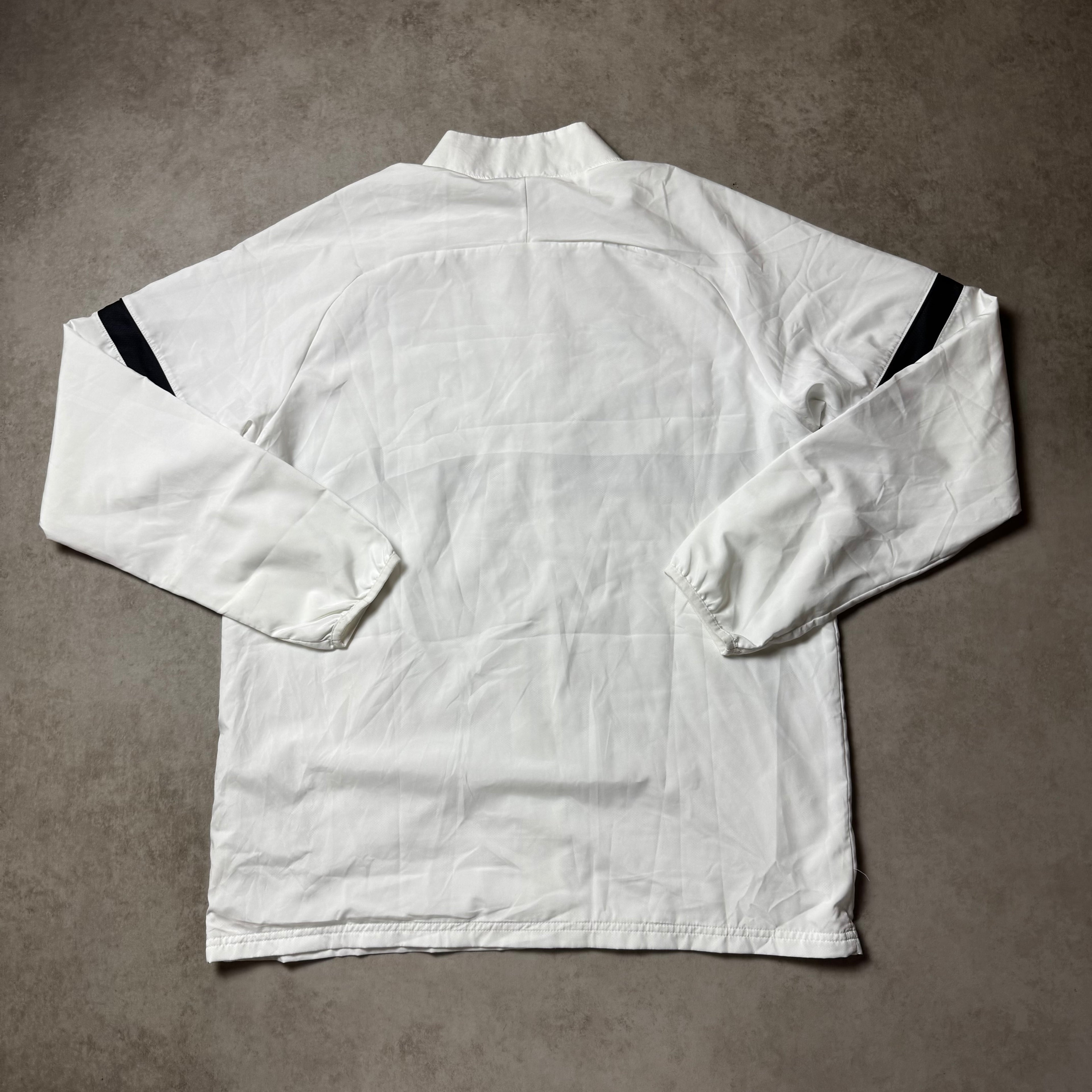 White Vintage Nike Windbreaker - L
