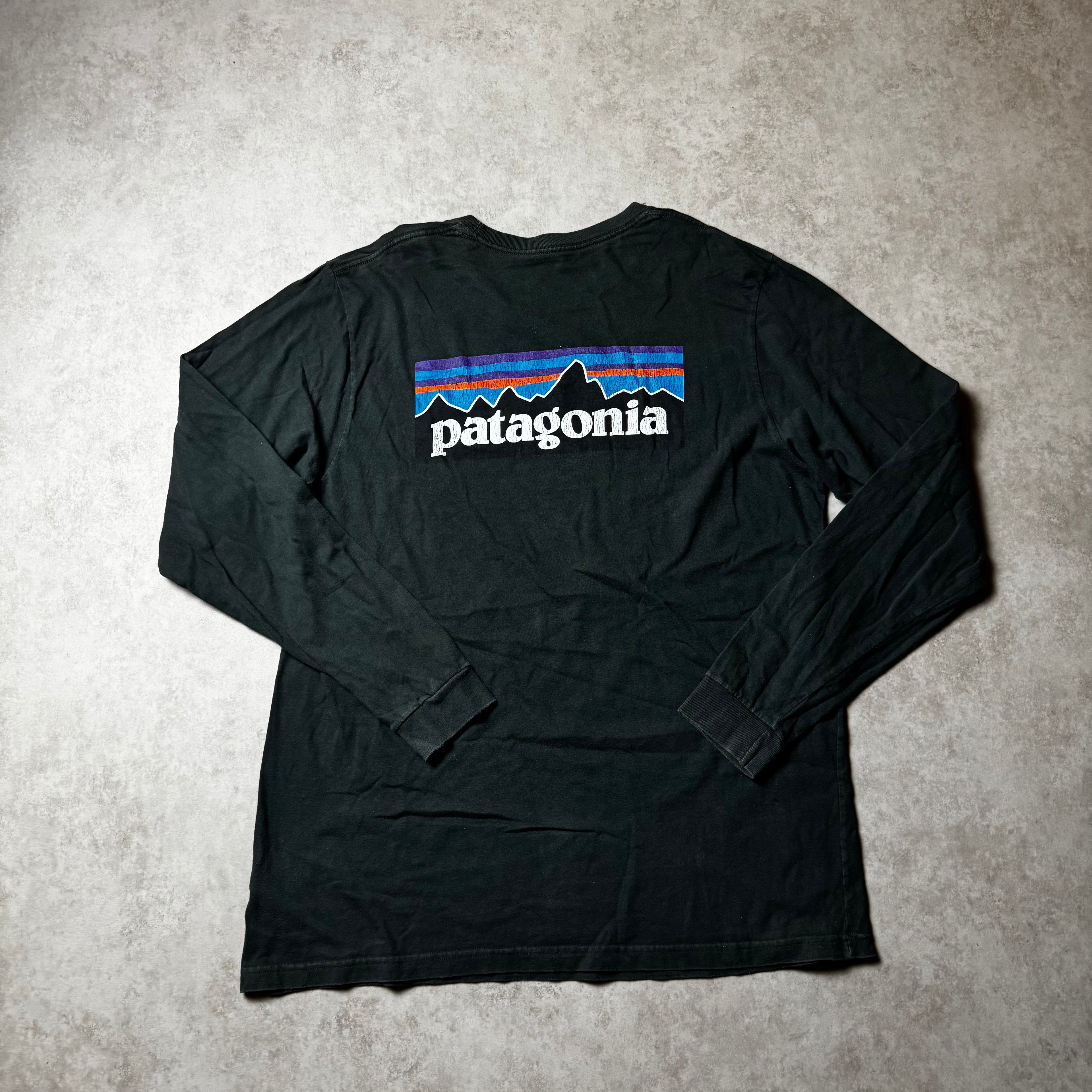Dark Green Patagonia Long Sleeve - L