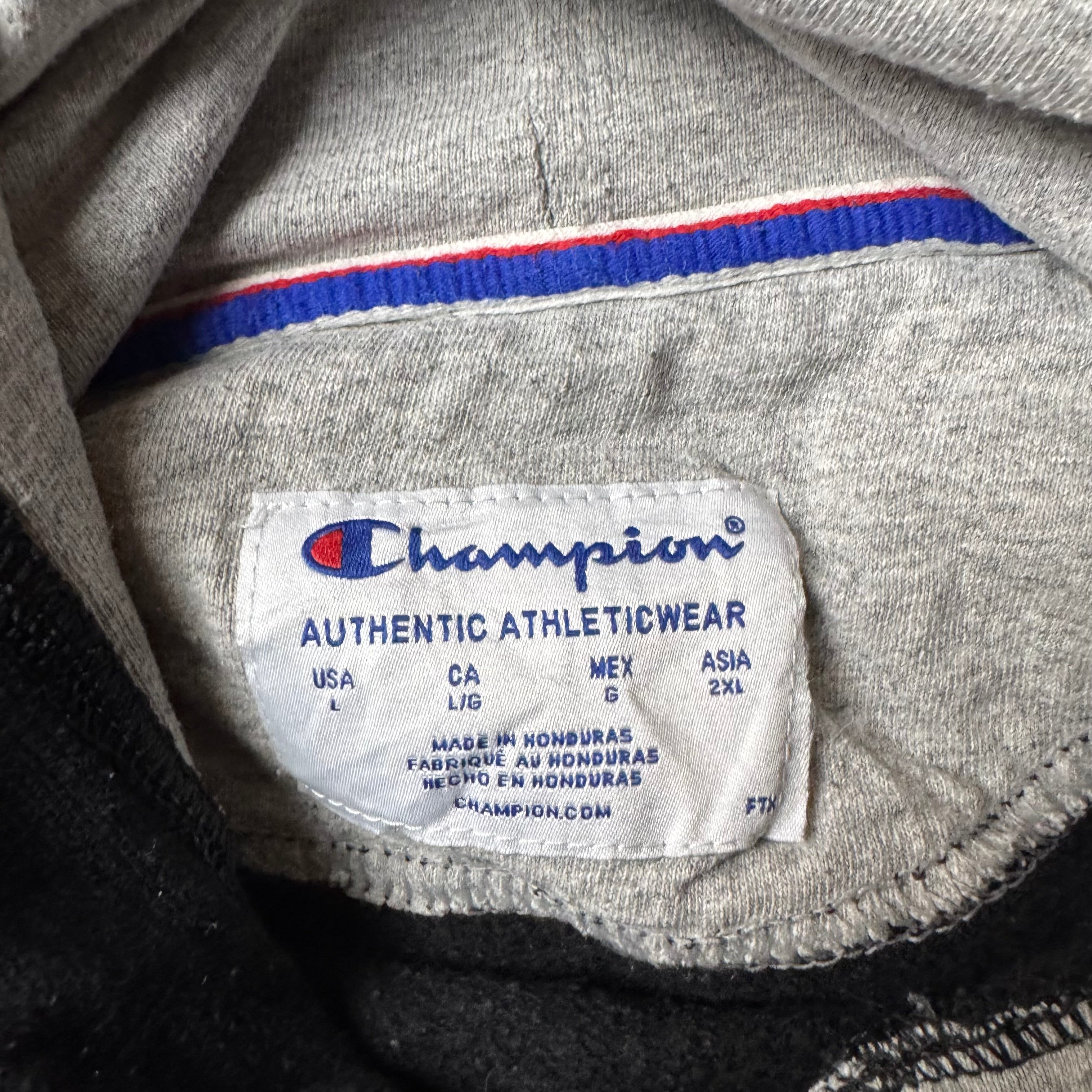 Black Champion Hoodie - Size L