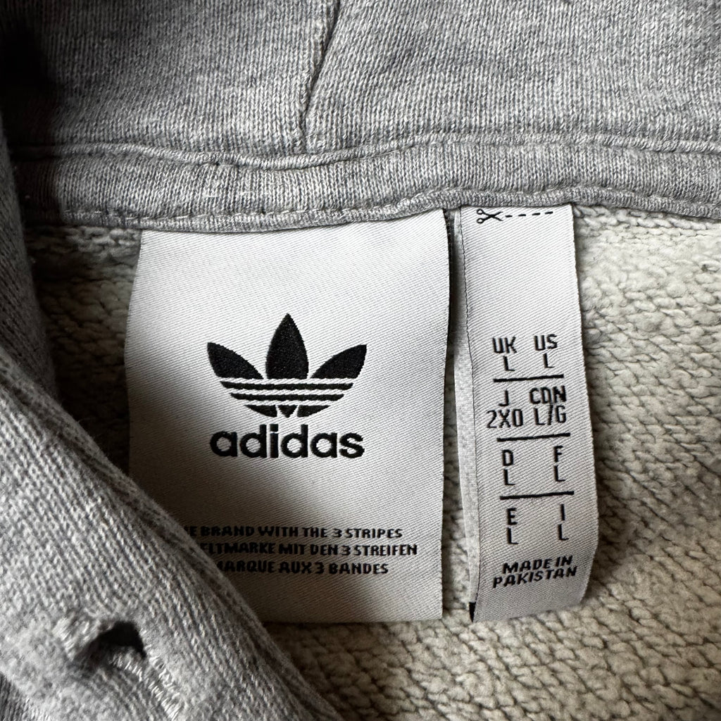 Gray Adidas Hoodie - L