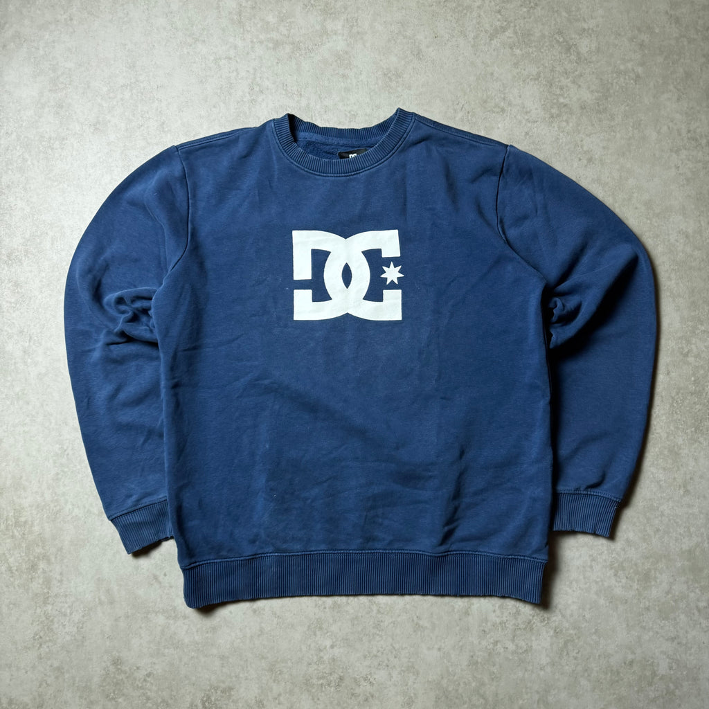 Blue DC Shoes Sweatshirt - L (XS)