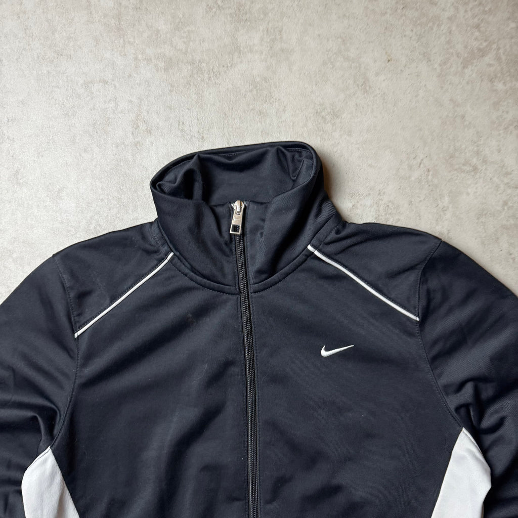Black Nike Zip Up Hoodie - M (S)