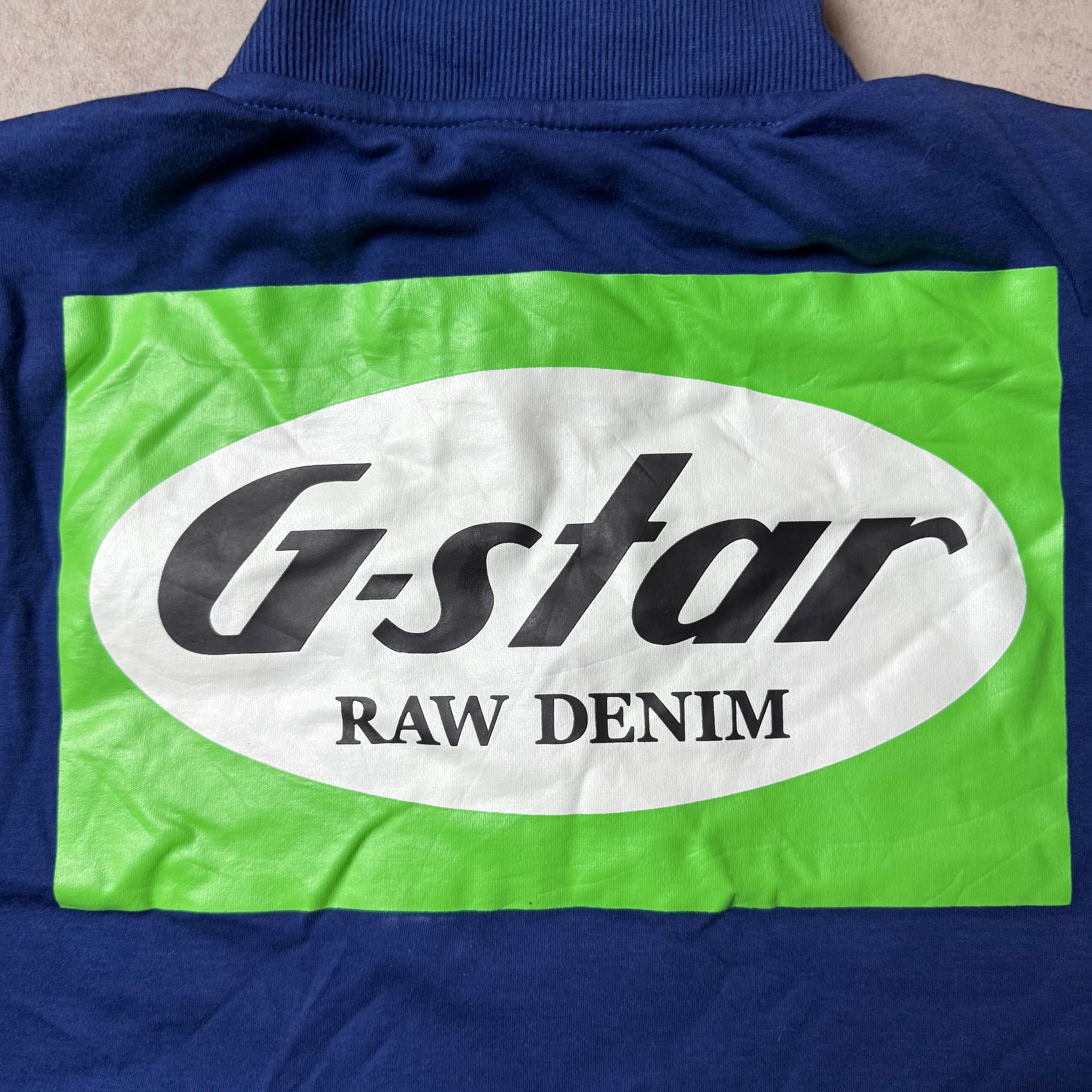 Blue G-Star Zip Up - Size M