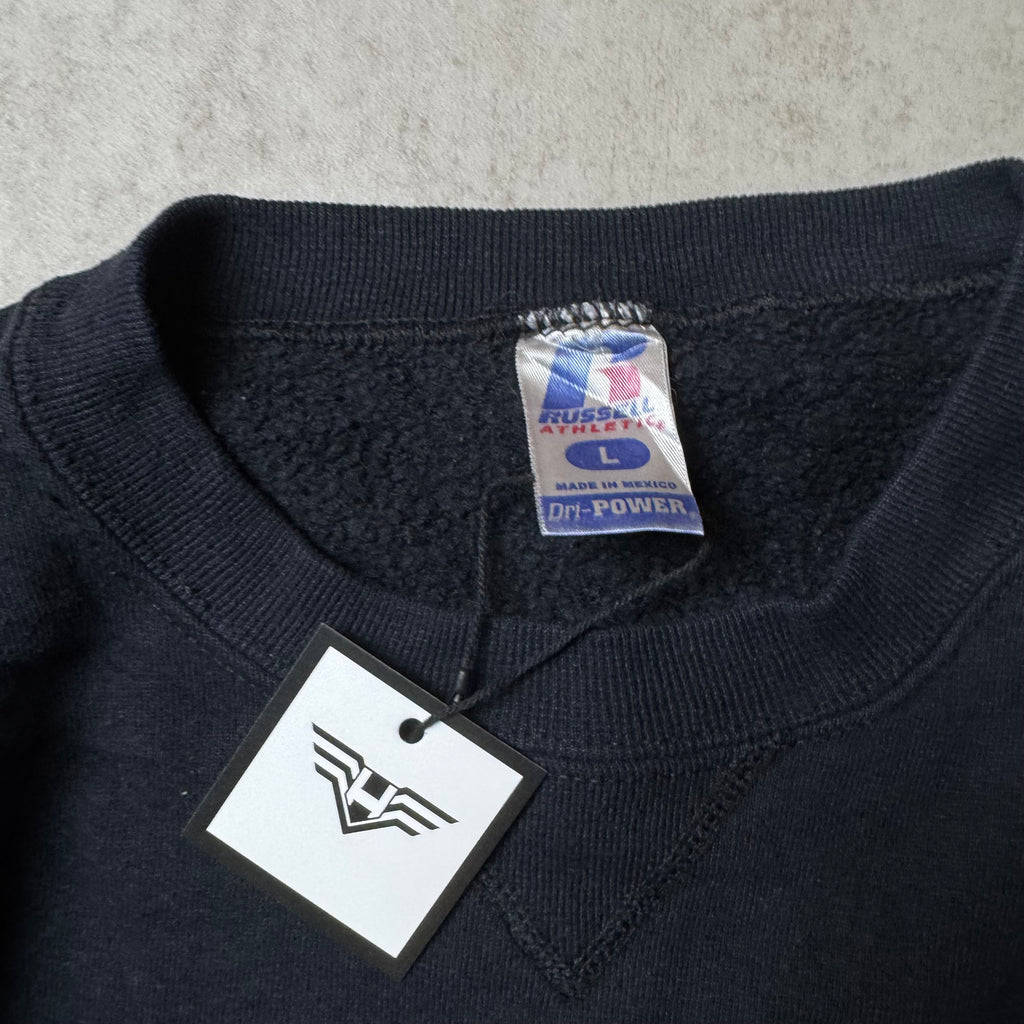 Black Russell Athletic Sweatshirt - Size L