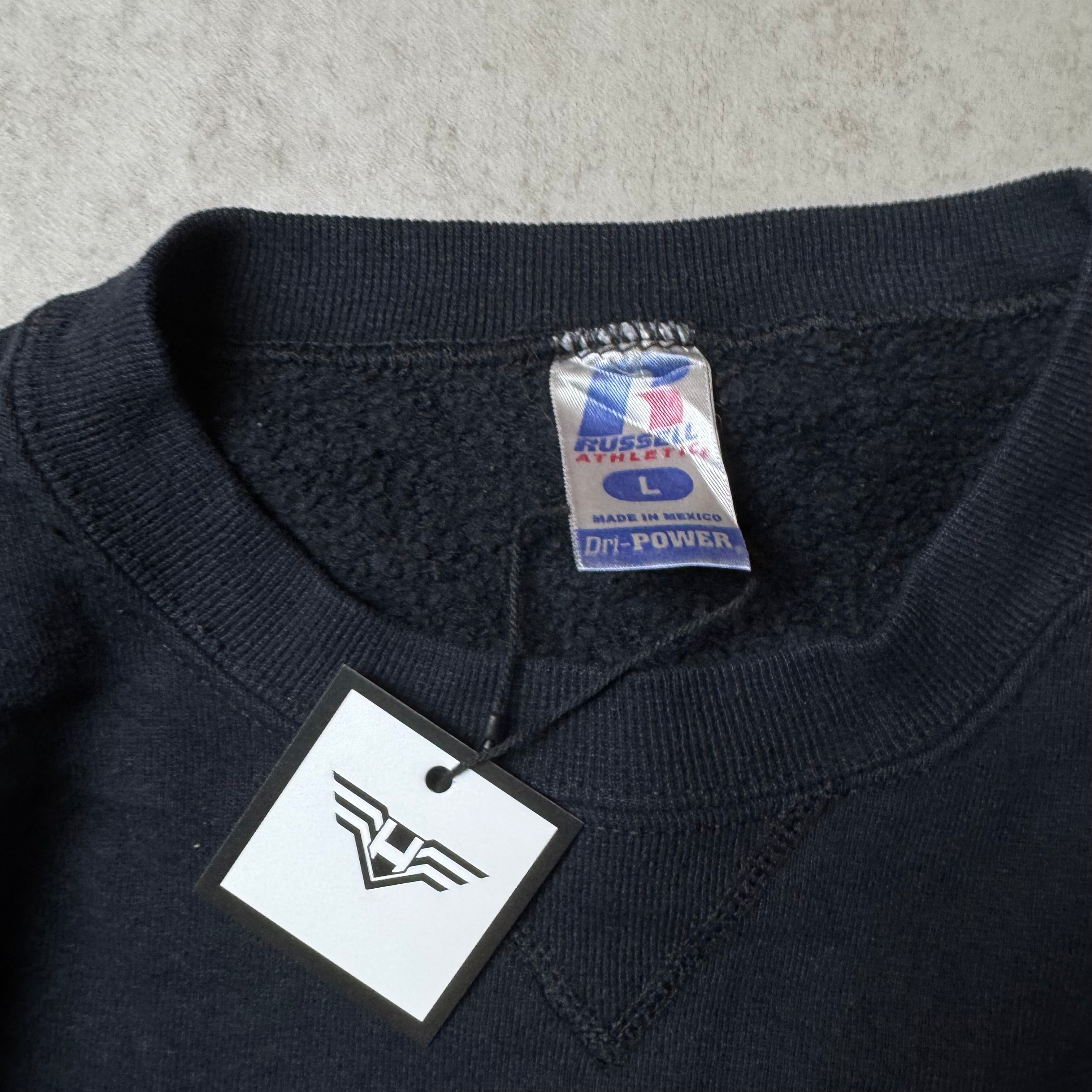 Black Russell Athletic Sweatshirt - Size L