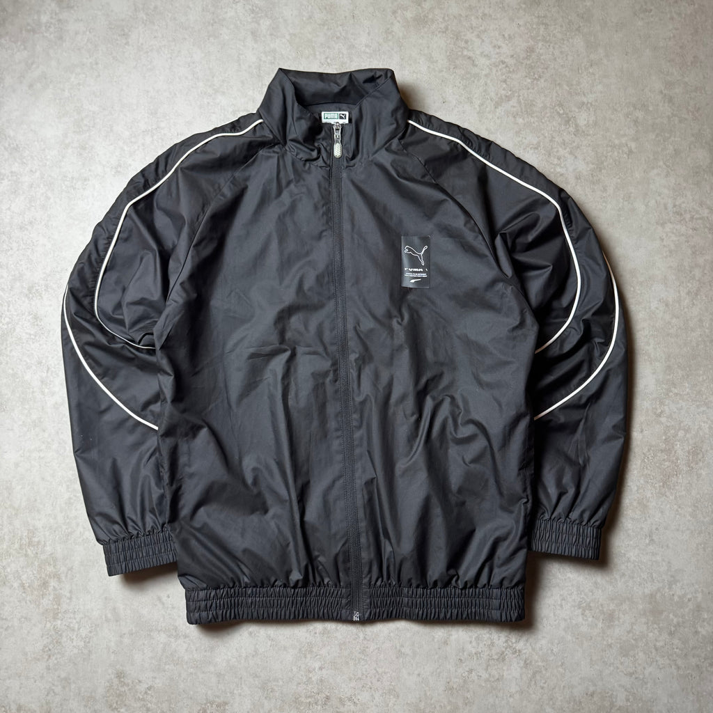 Black Puma Vintage Windbreaker - S