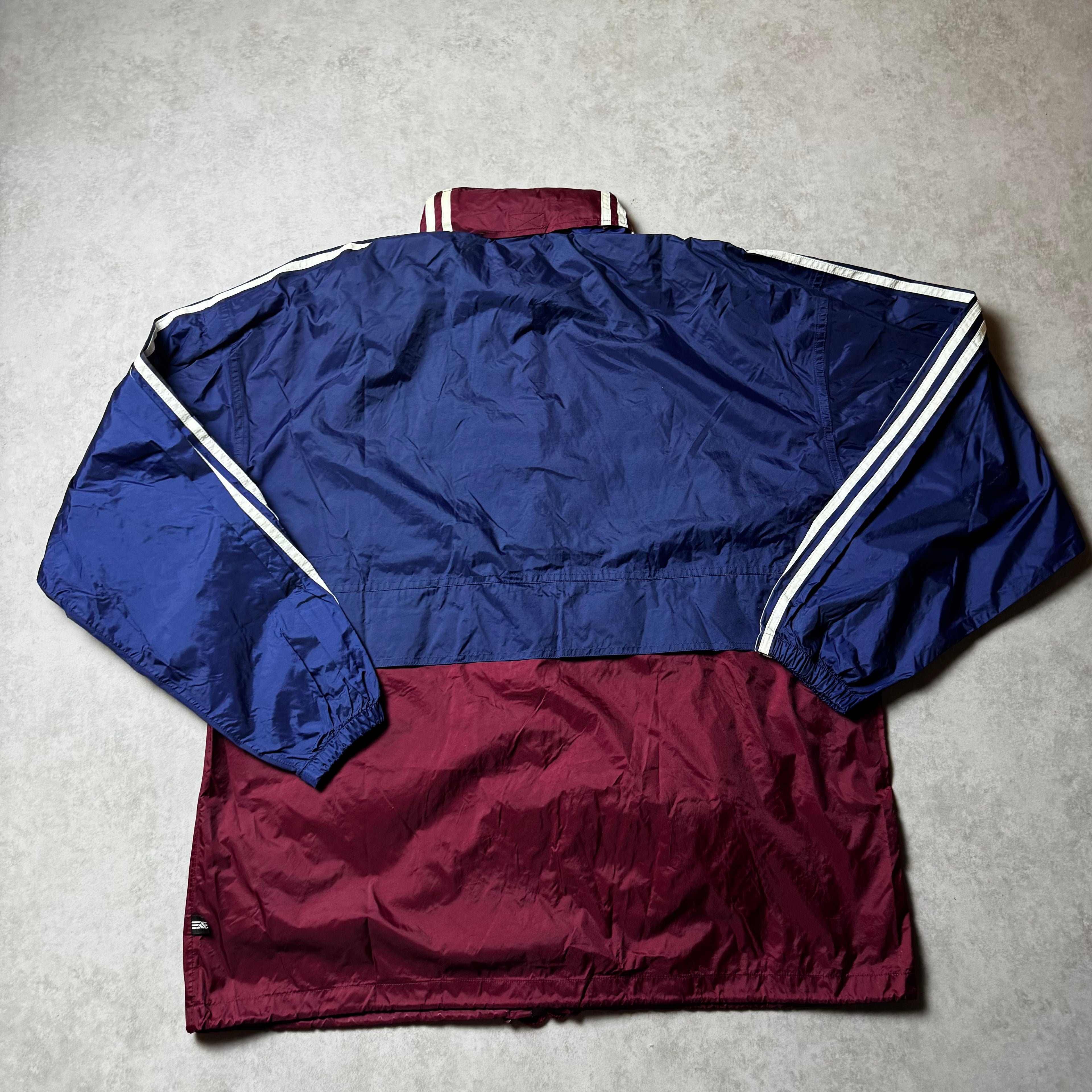 Navy Adidas Track Jacket - L