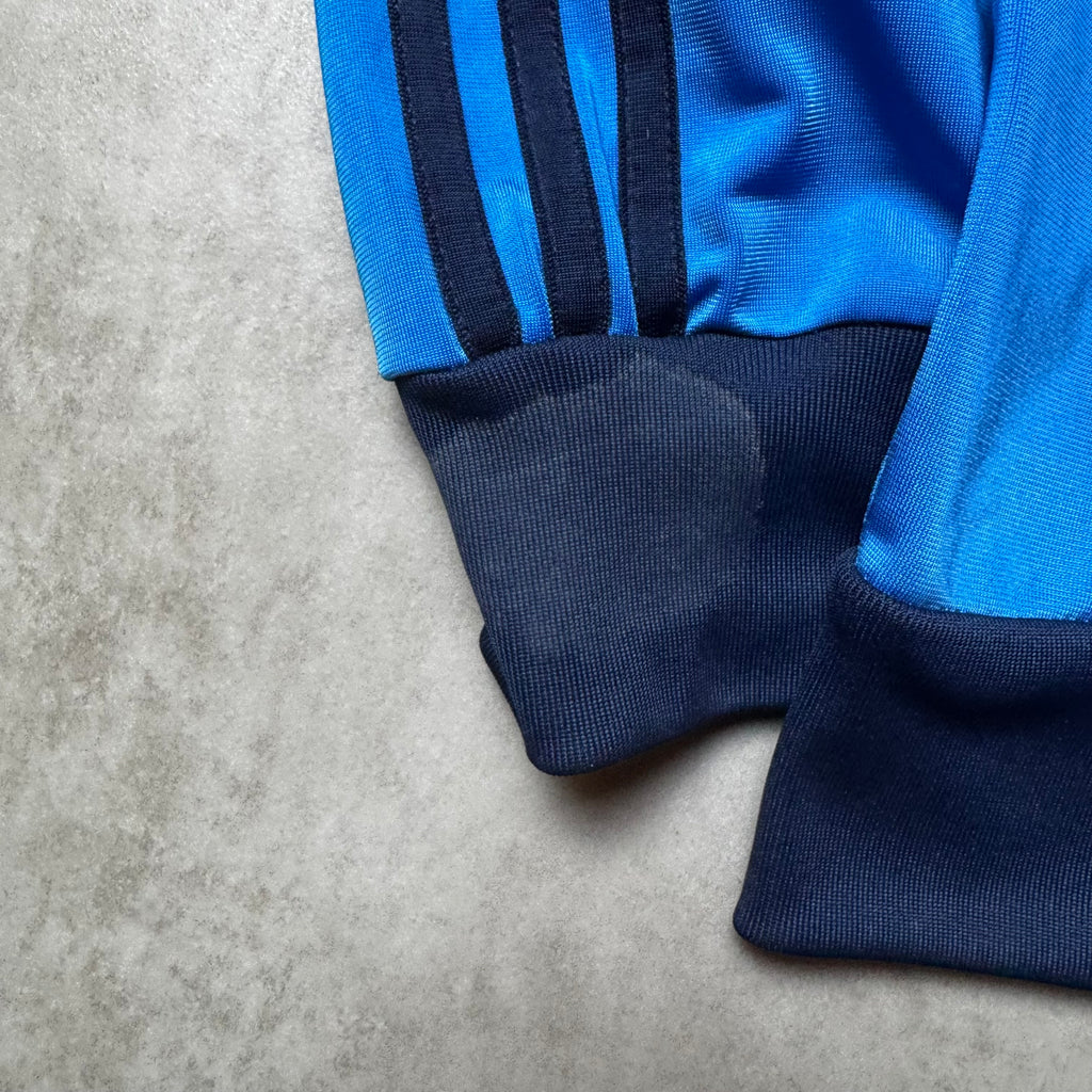 Blue Adidas Zip Up Hoodie - M