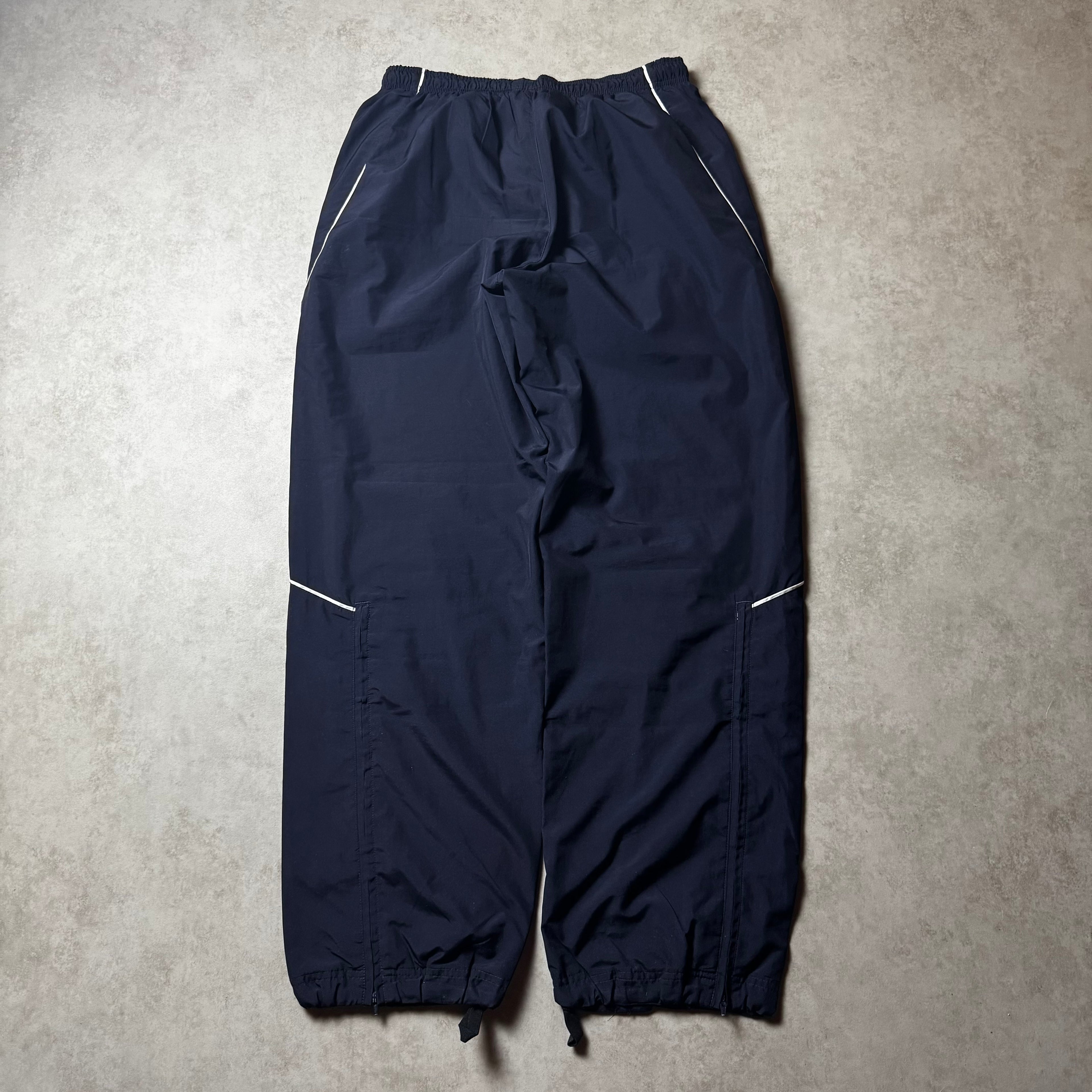 Navy Baggy Puma Trackpants - M