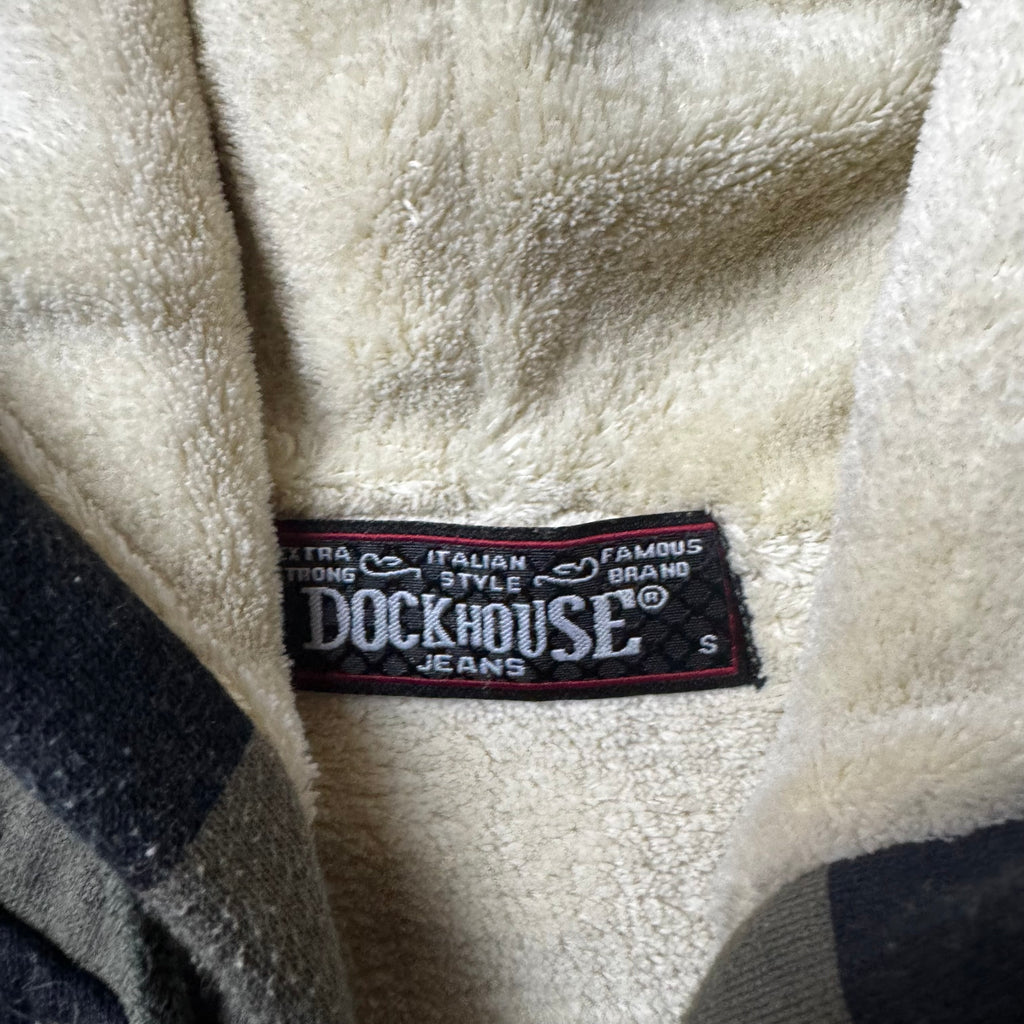 Green and Navy Clockhouse Zip Up Hoodie - S