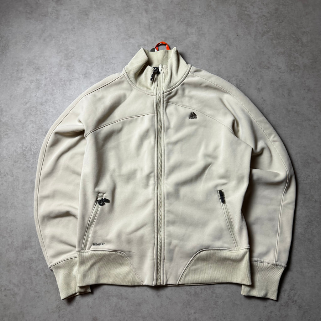 Beige Nice ACG Zip Up Hoodie - L (XS)