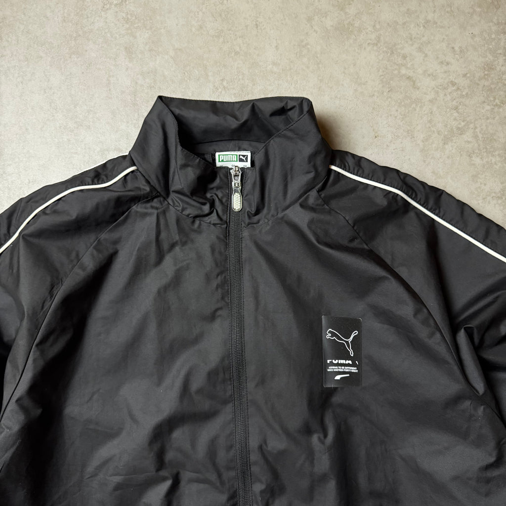 Black Puma Vintage Windbreaker - S