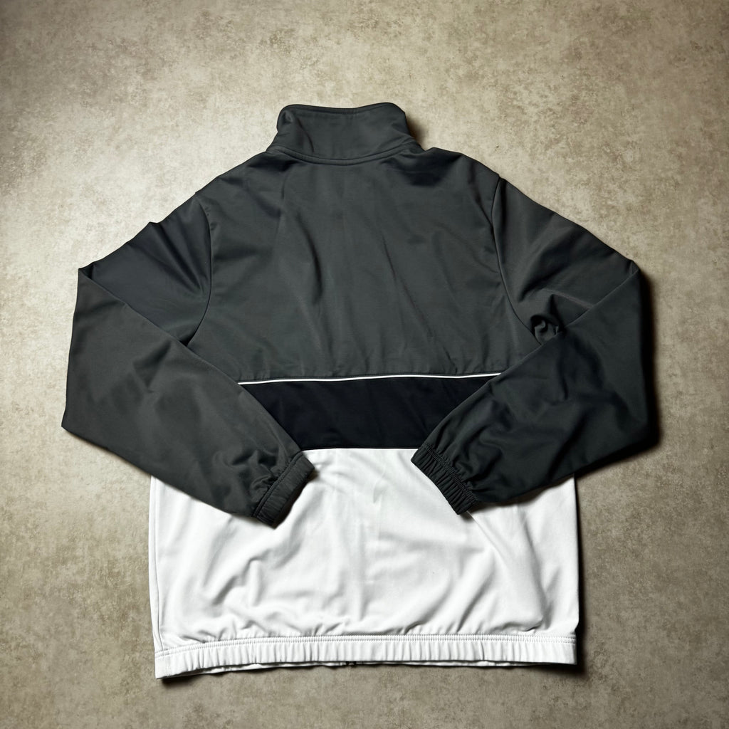 Gray Nike Zip Up Hoodie - L