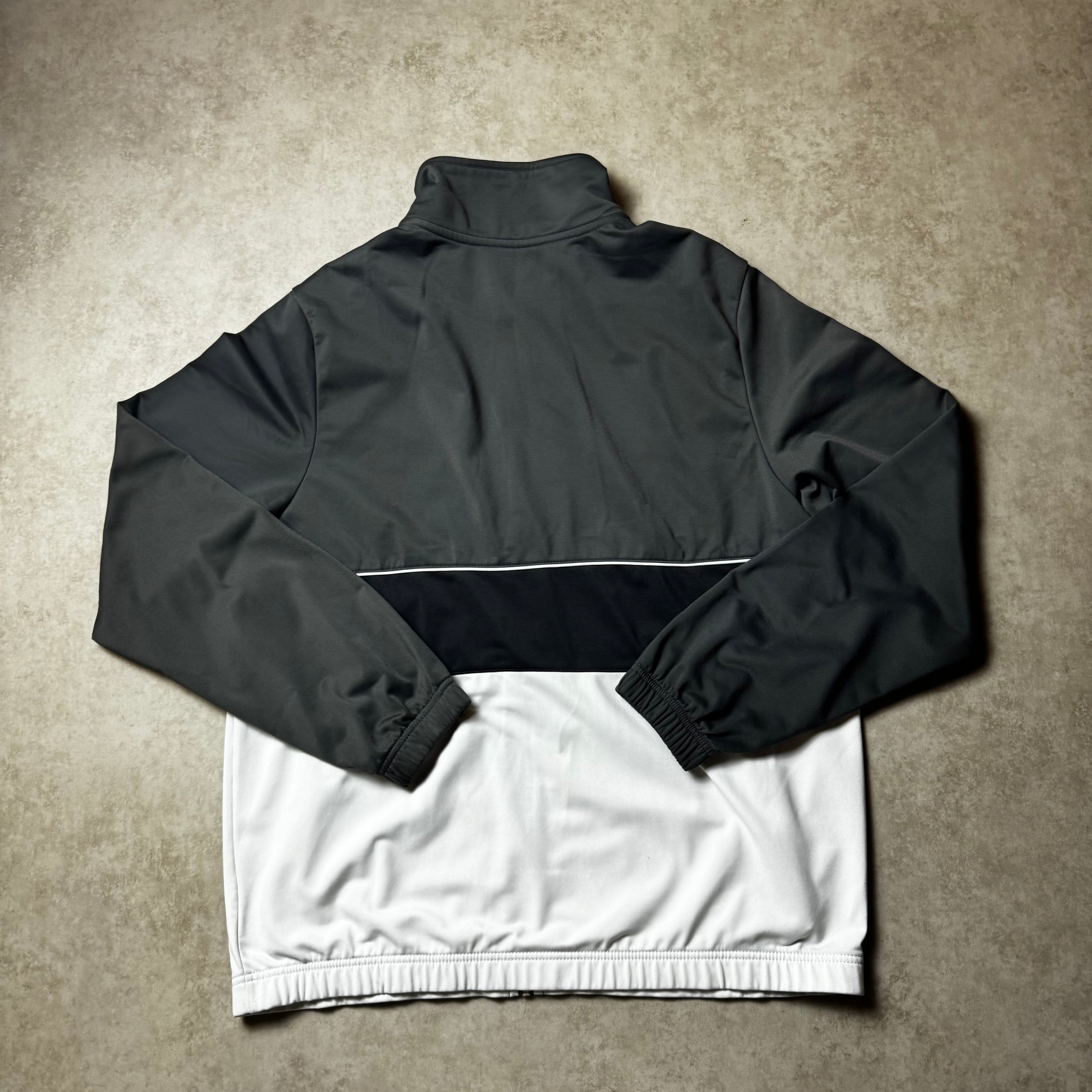 Gray Nike Zip Up Hoodie - L