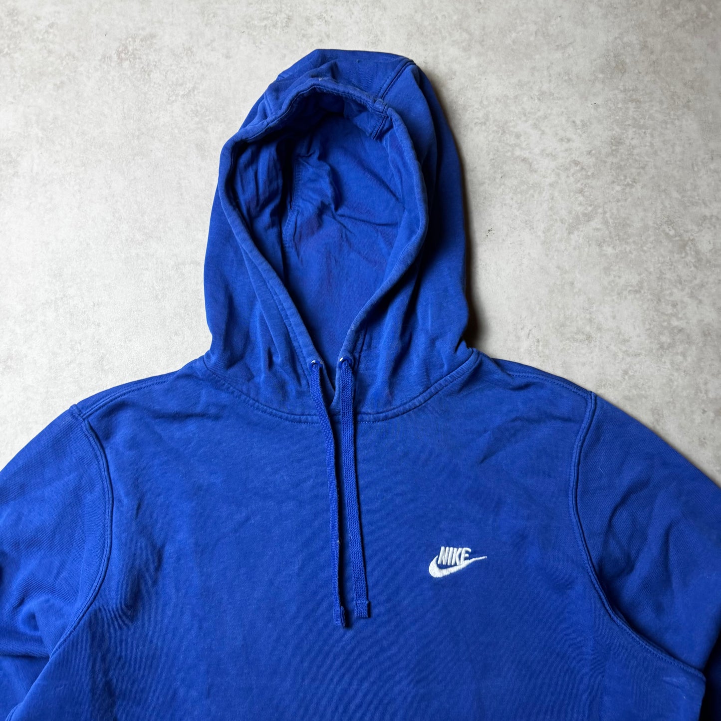 Blue Nike Vintage Hoodie - L