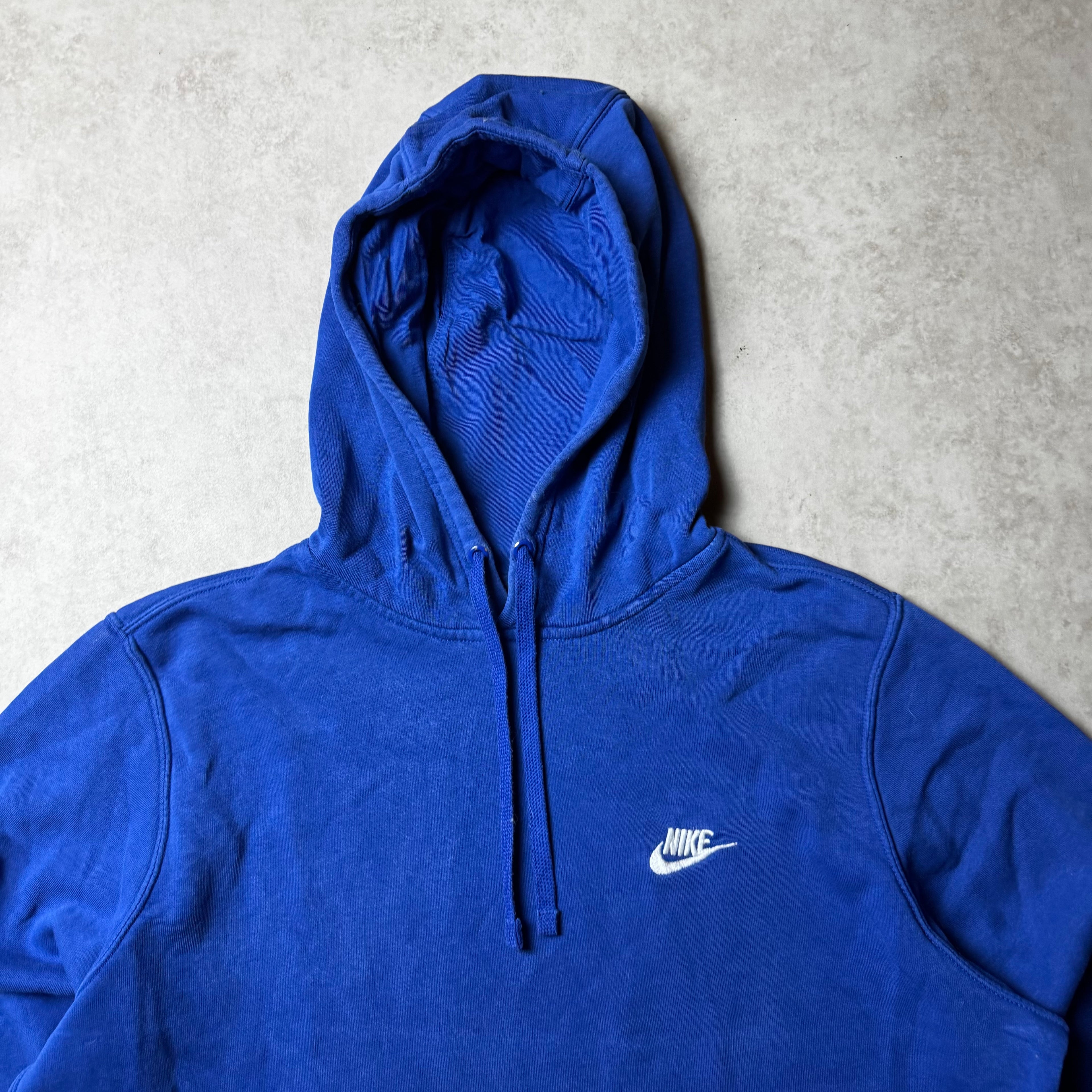 Blue Nike Vintage Hoodie - L