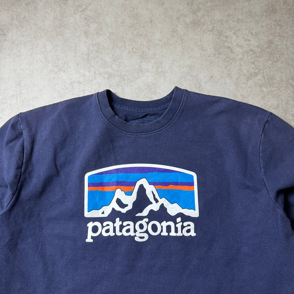 Navy Patagonia Sweatshirt - L