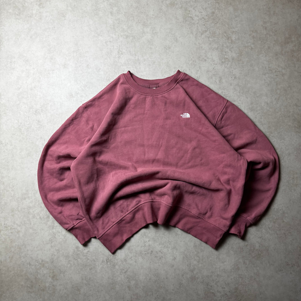 Pink North Face Sweatshirt - Size M WMNS