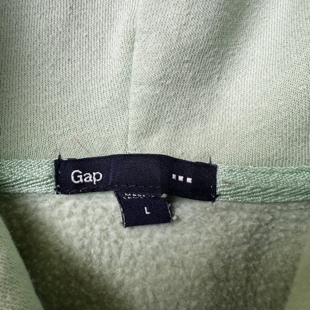 Mint GAP Zip Up Hoodie - L