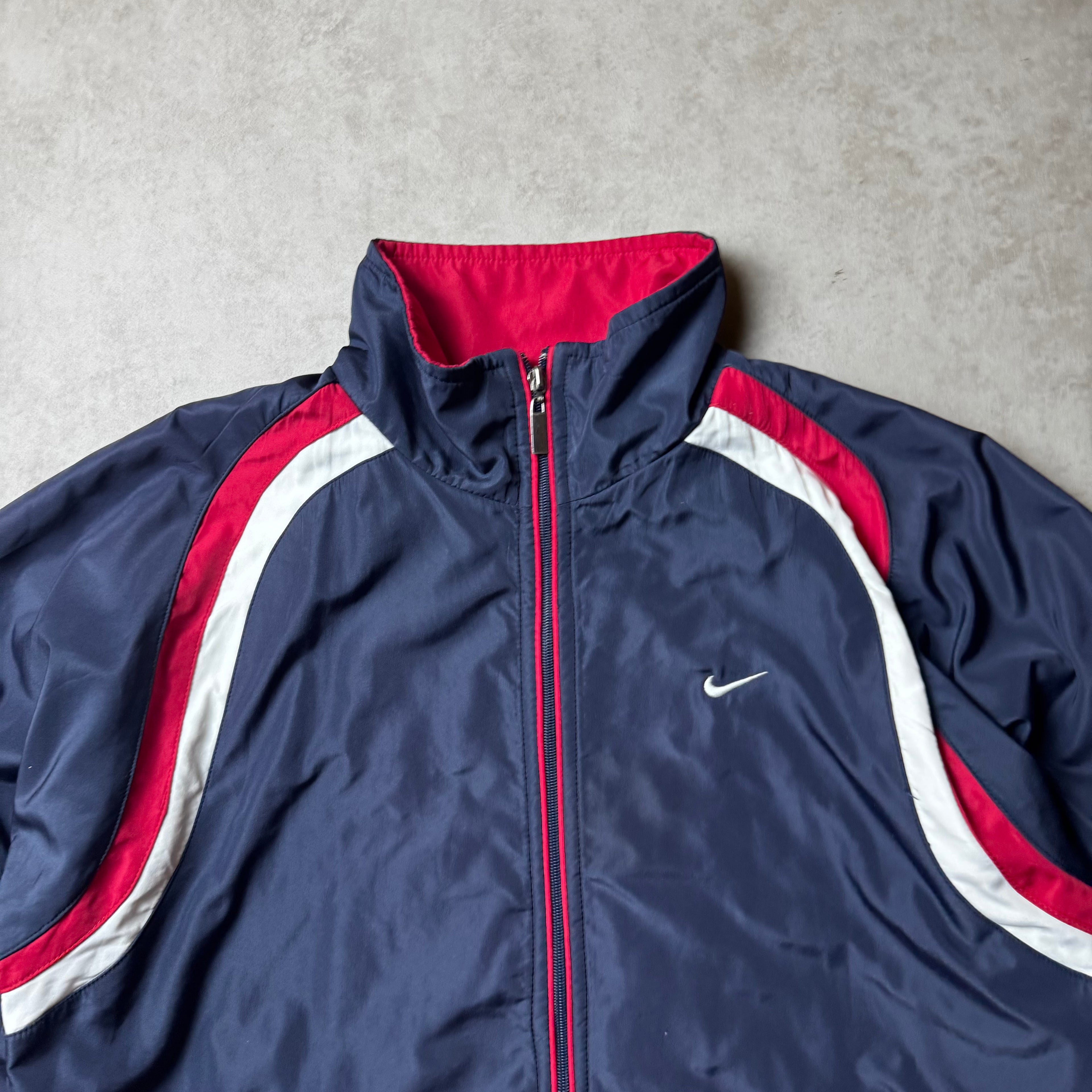 Navy Vintage Nike Windbreaker - M