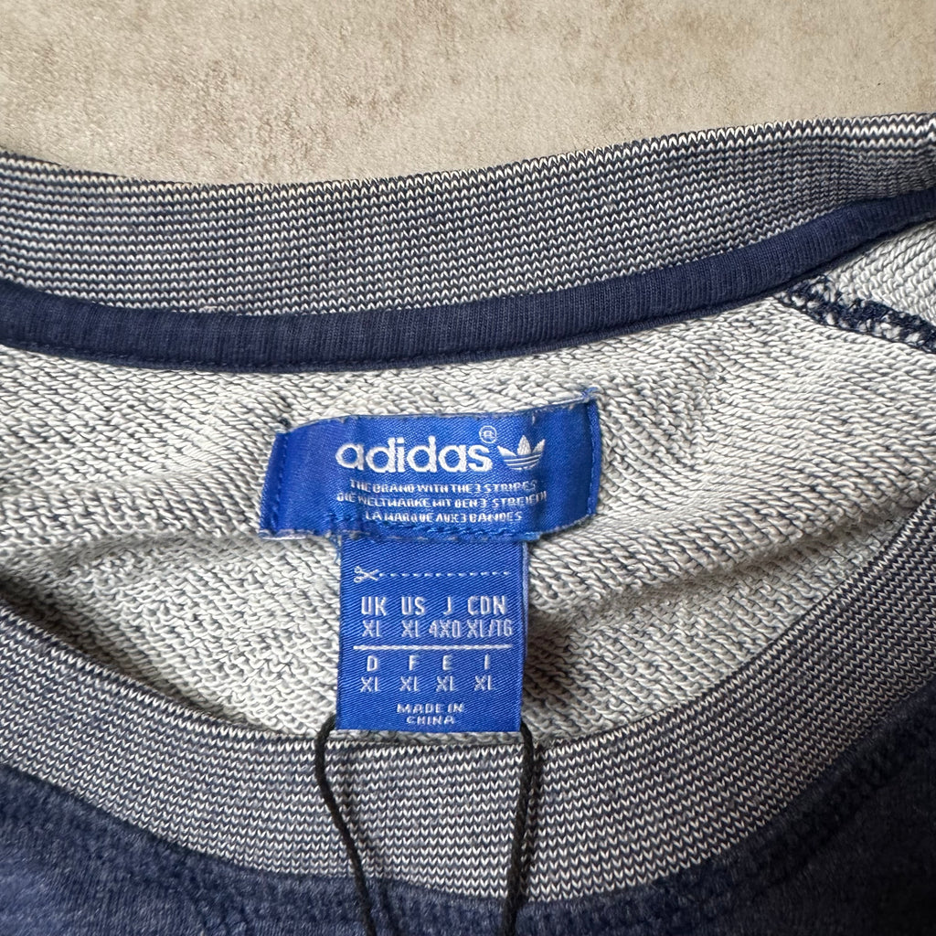 Gray Adidas Vintage Sweatshirt - XL