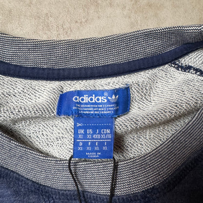 Gray Adidas Vintage Sweatshirt - XL