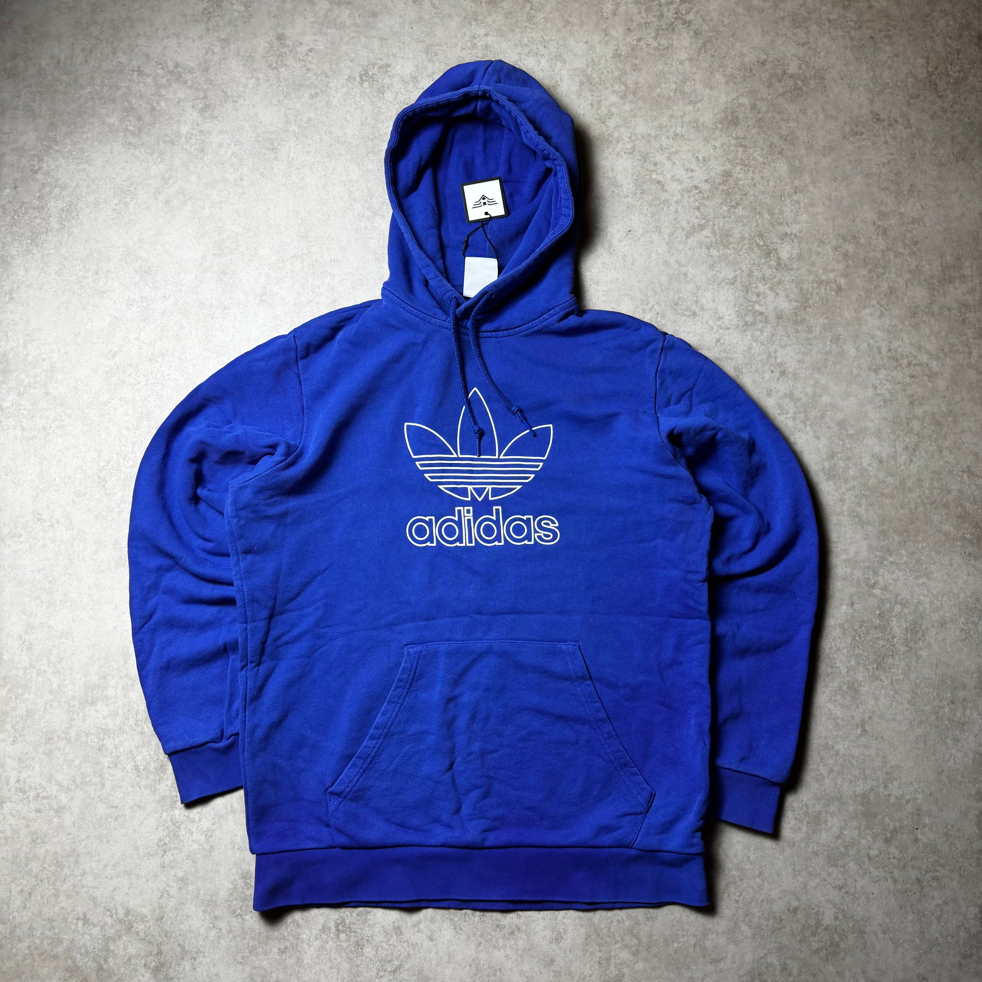 Blue Adidas Hoodie - M
