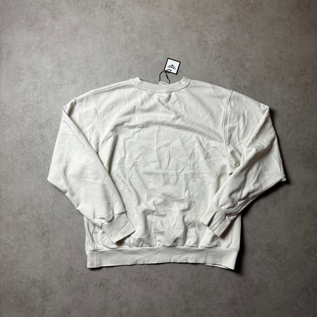 White Nike Sweatshirt - L wmns