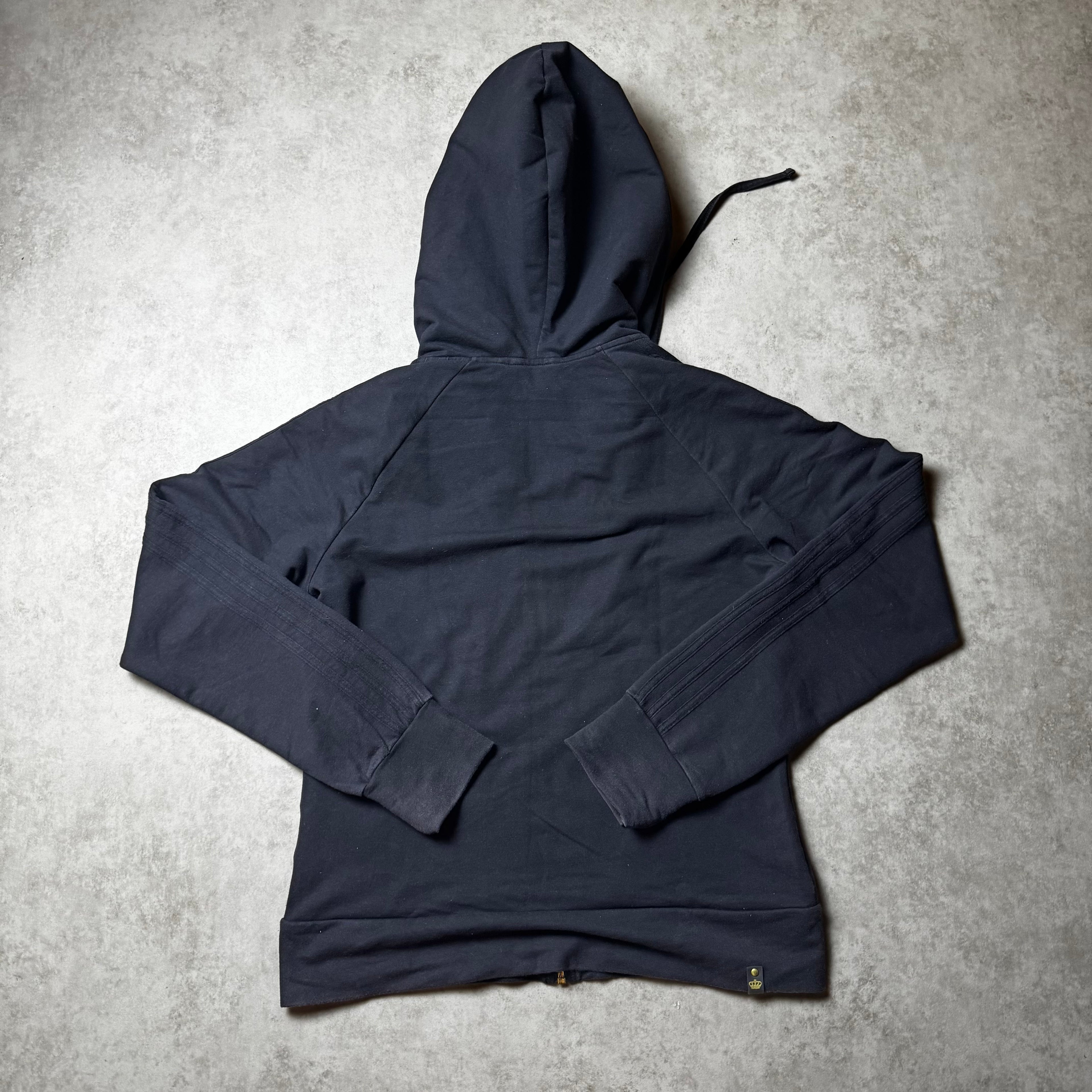 Black Adidas Zip Up Hoodie - 46