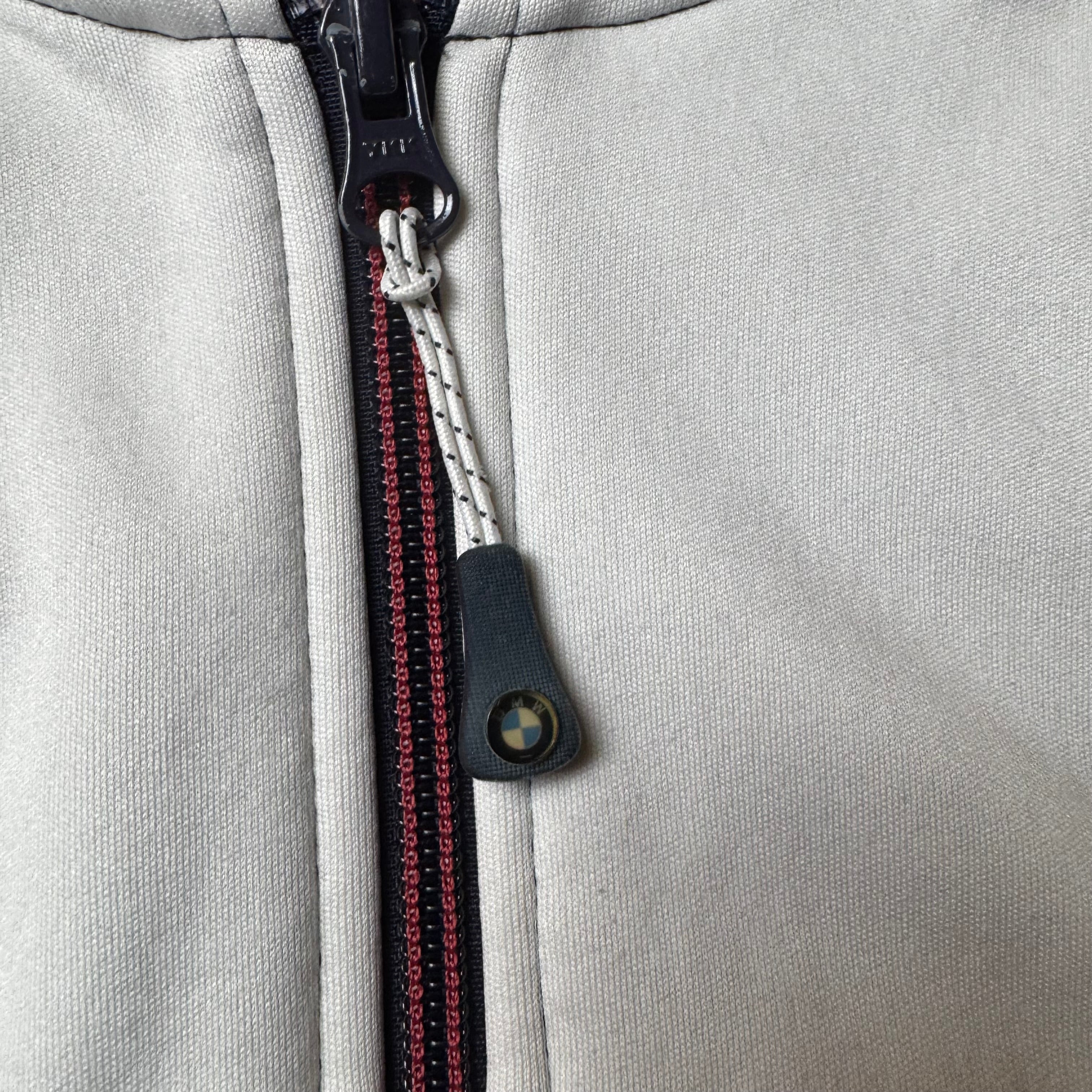 Navy Vintage Puma BMW Zip Up Hoodie - M