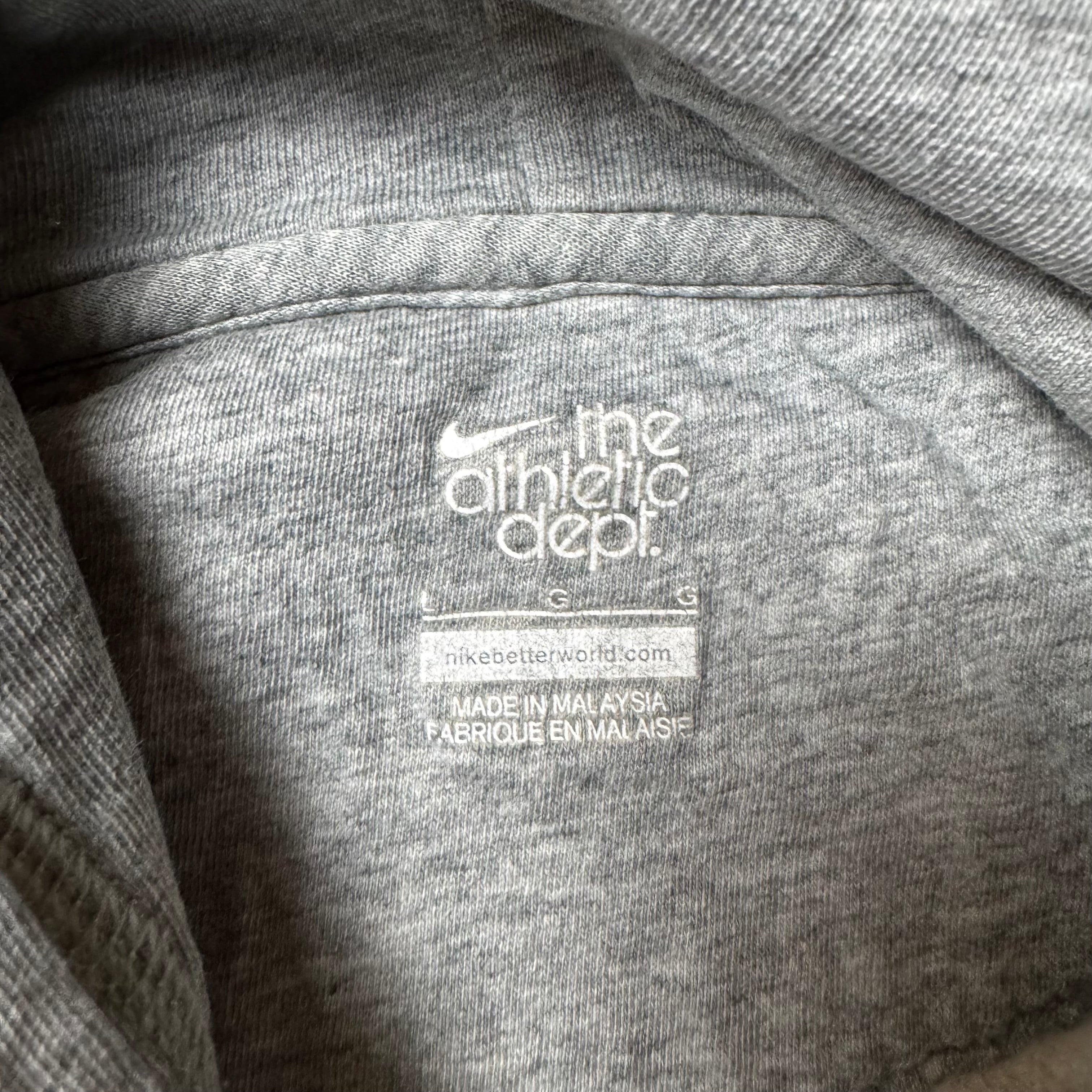 Gray Nike Hoodie - L (M)