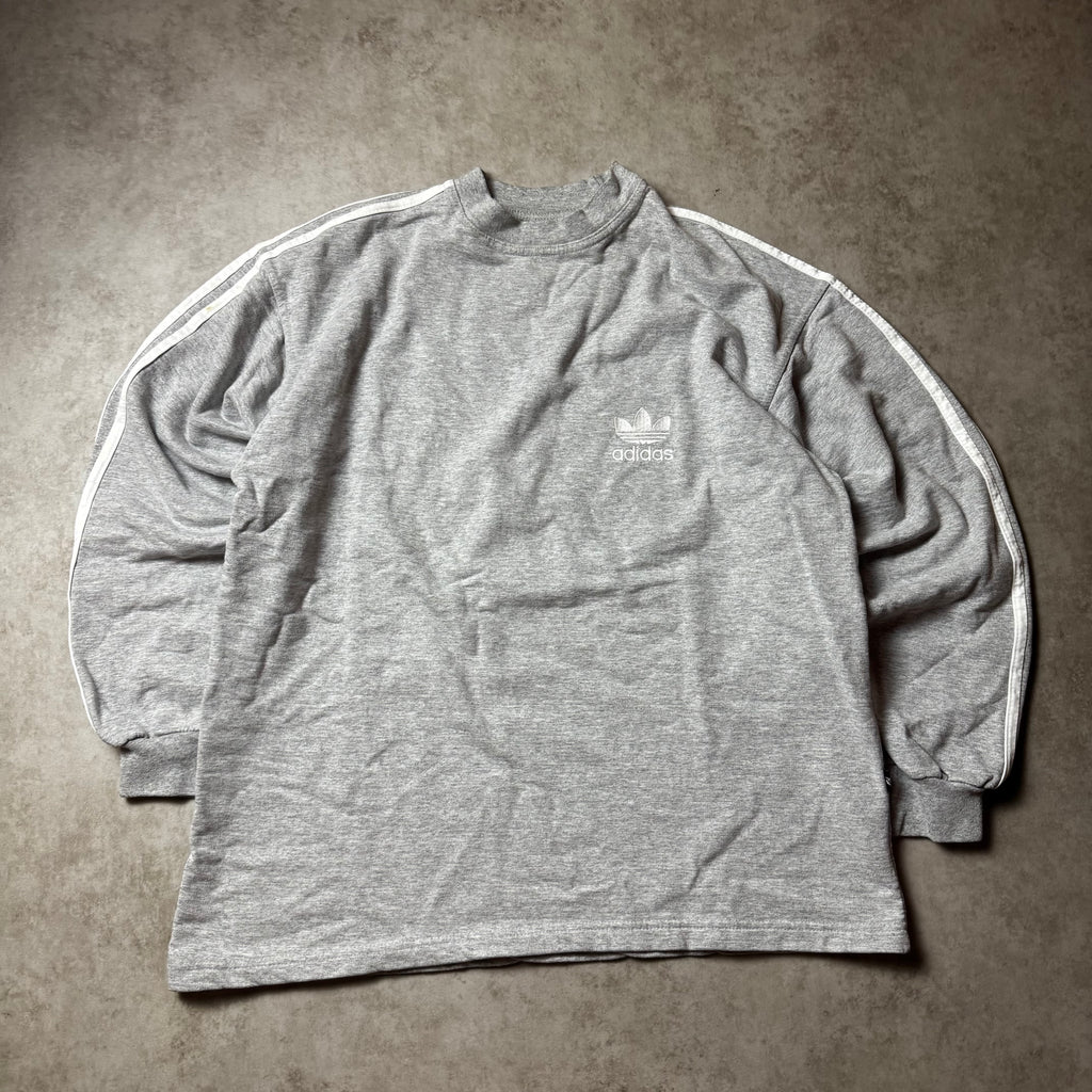 Gray Adidas Windbreaker - XL