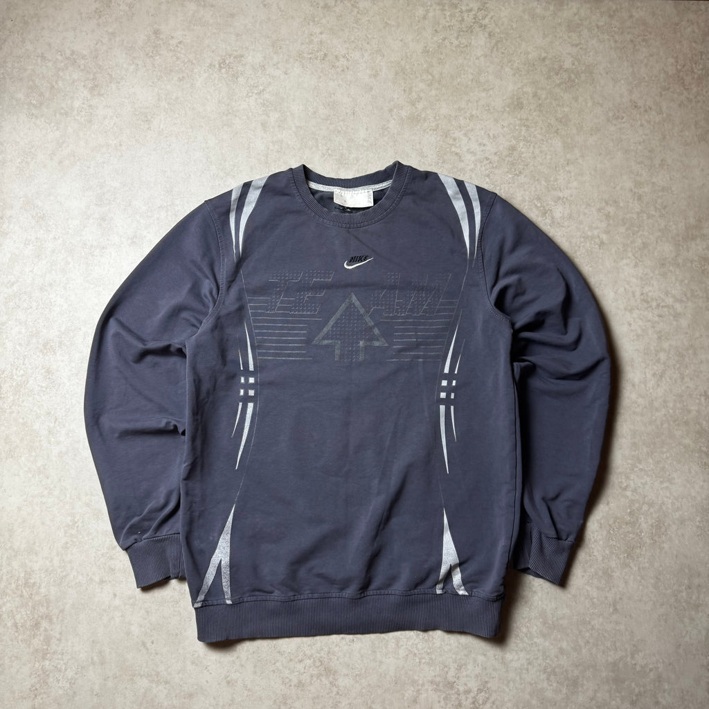 Gray Nike Vintage Sweatshirt - S