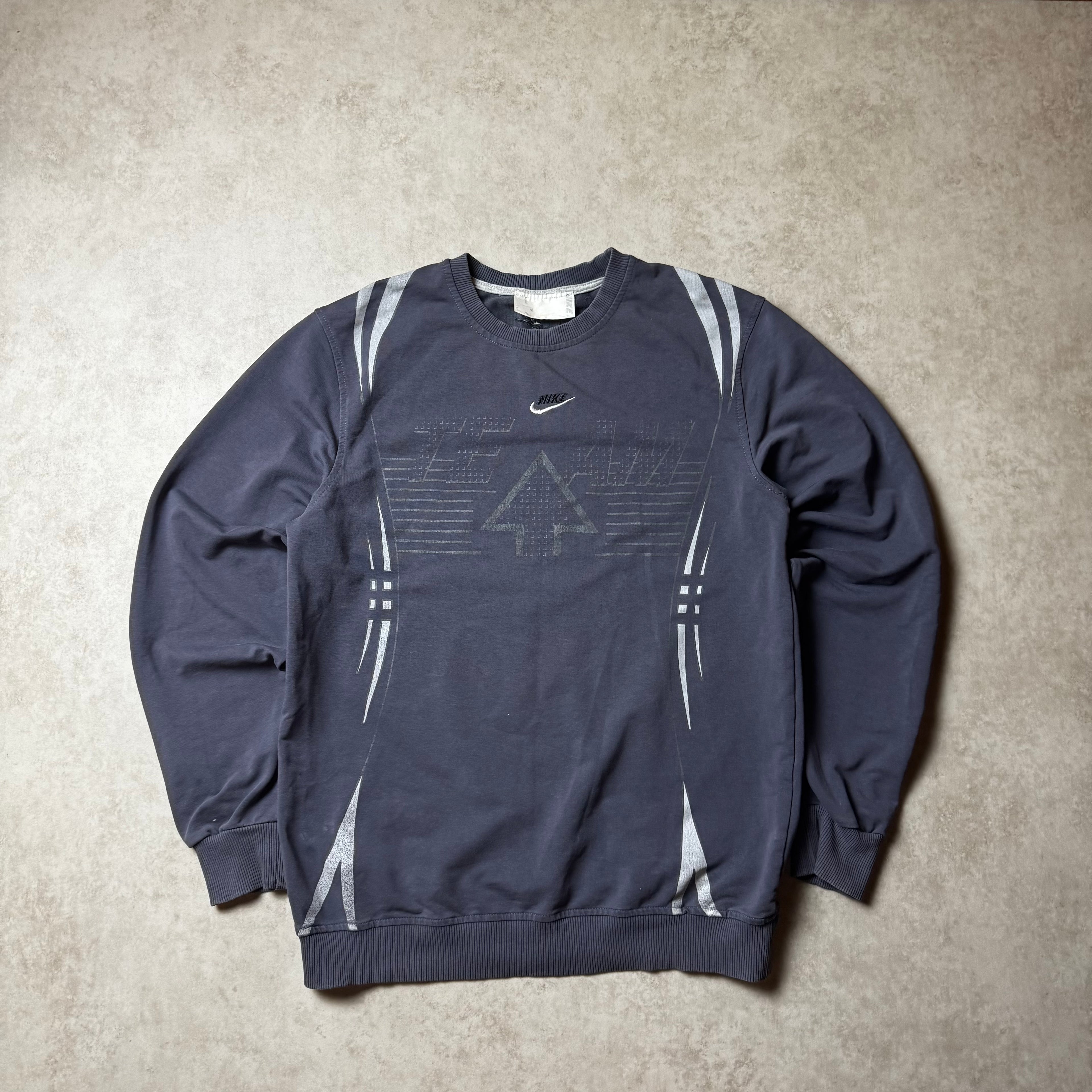 Gray Nike Vintage Sweatshirt - S