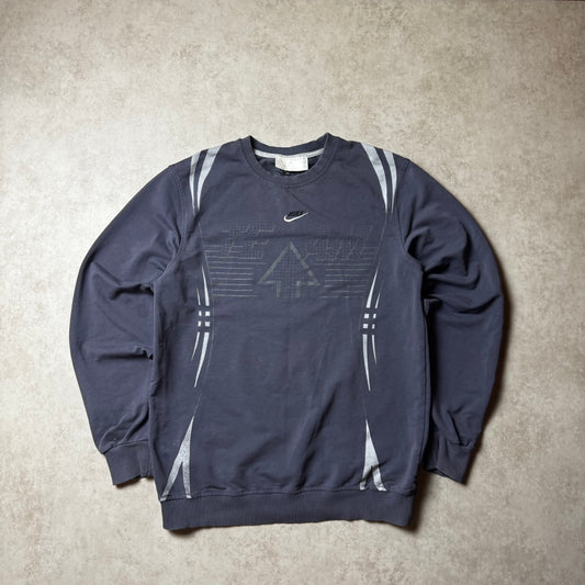 Gray Nike Vintage Sweatshirt - S