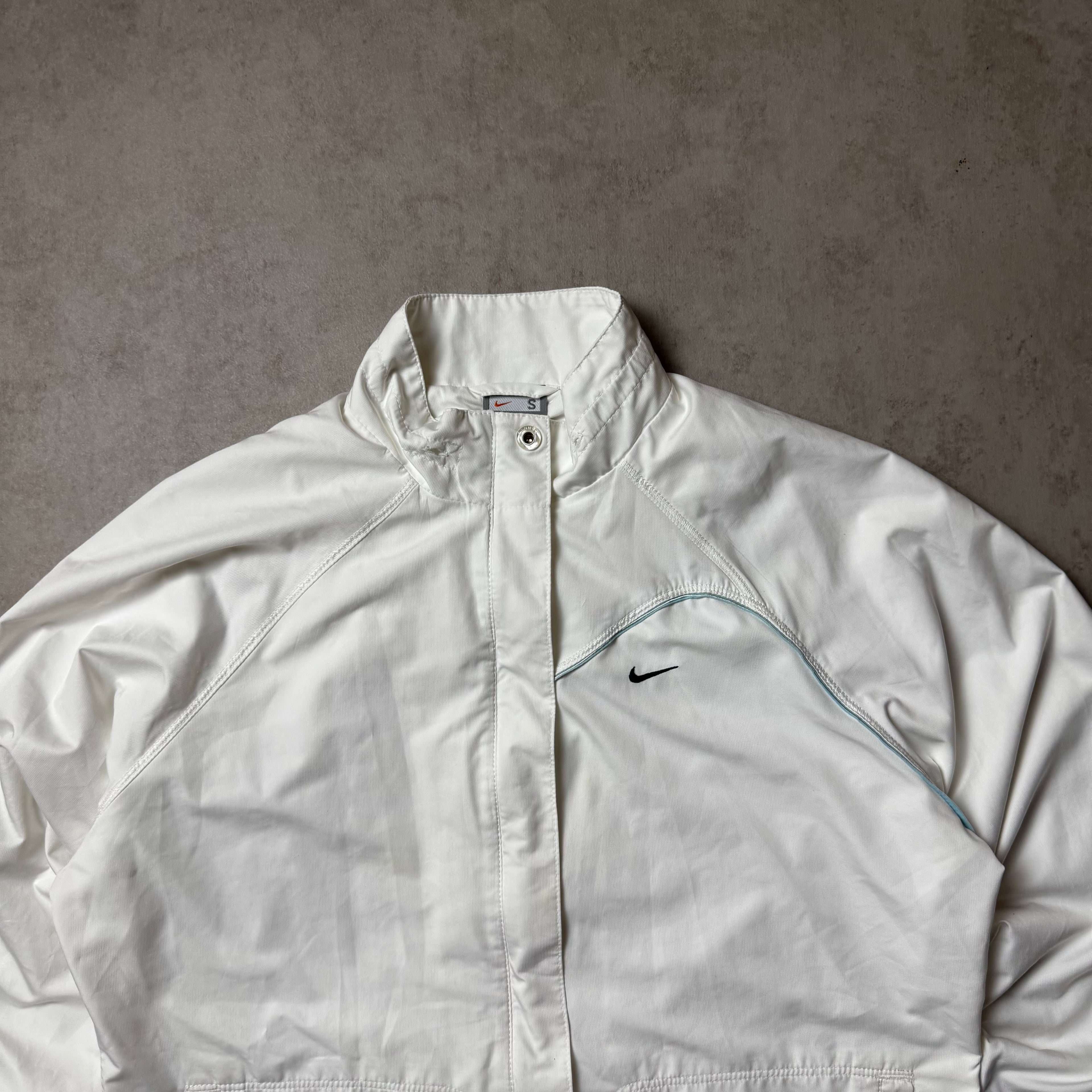 White Nike Vintage Windbreaker - S (XS)