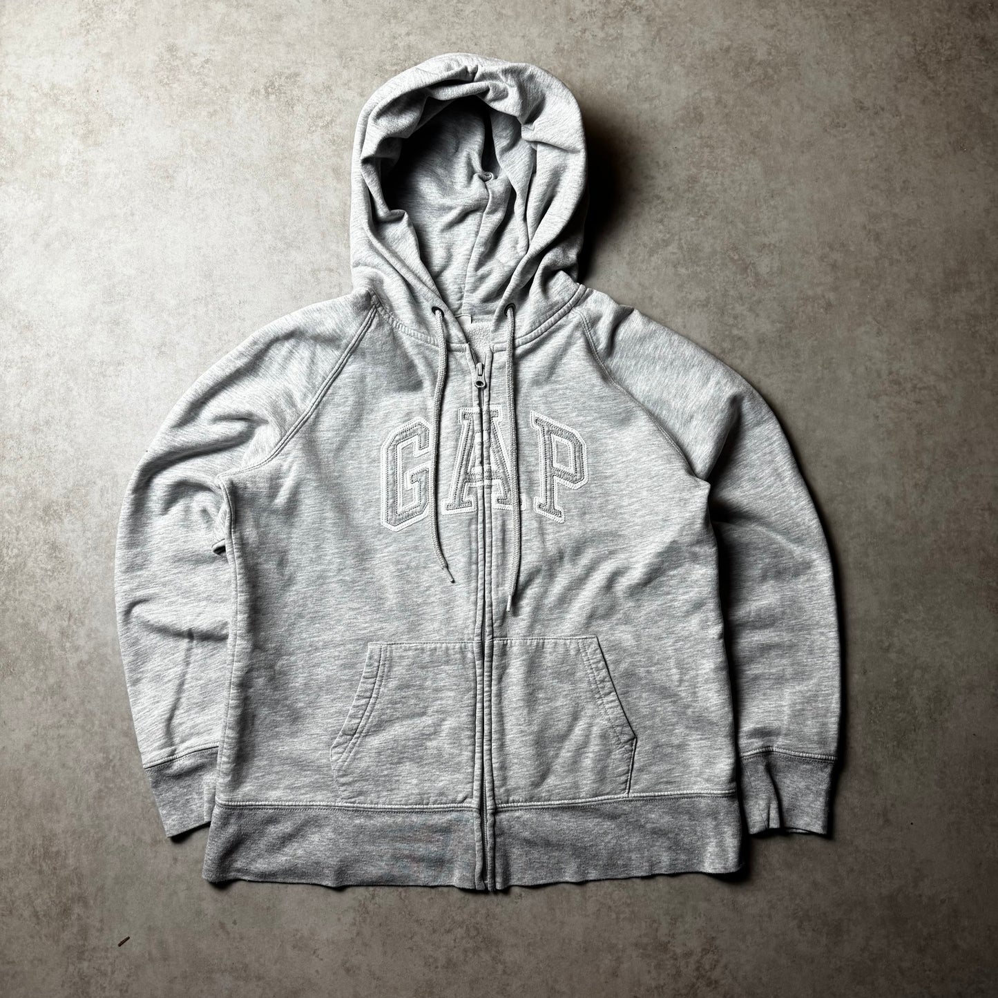 Gray GAP Zip Up Hoodie - S