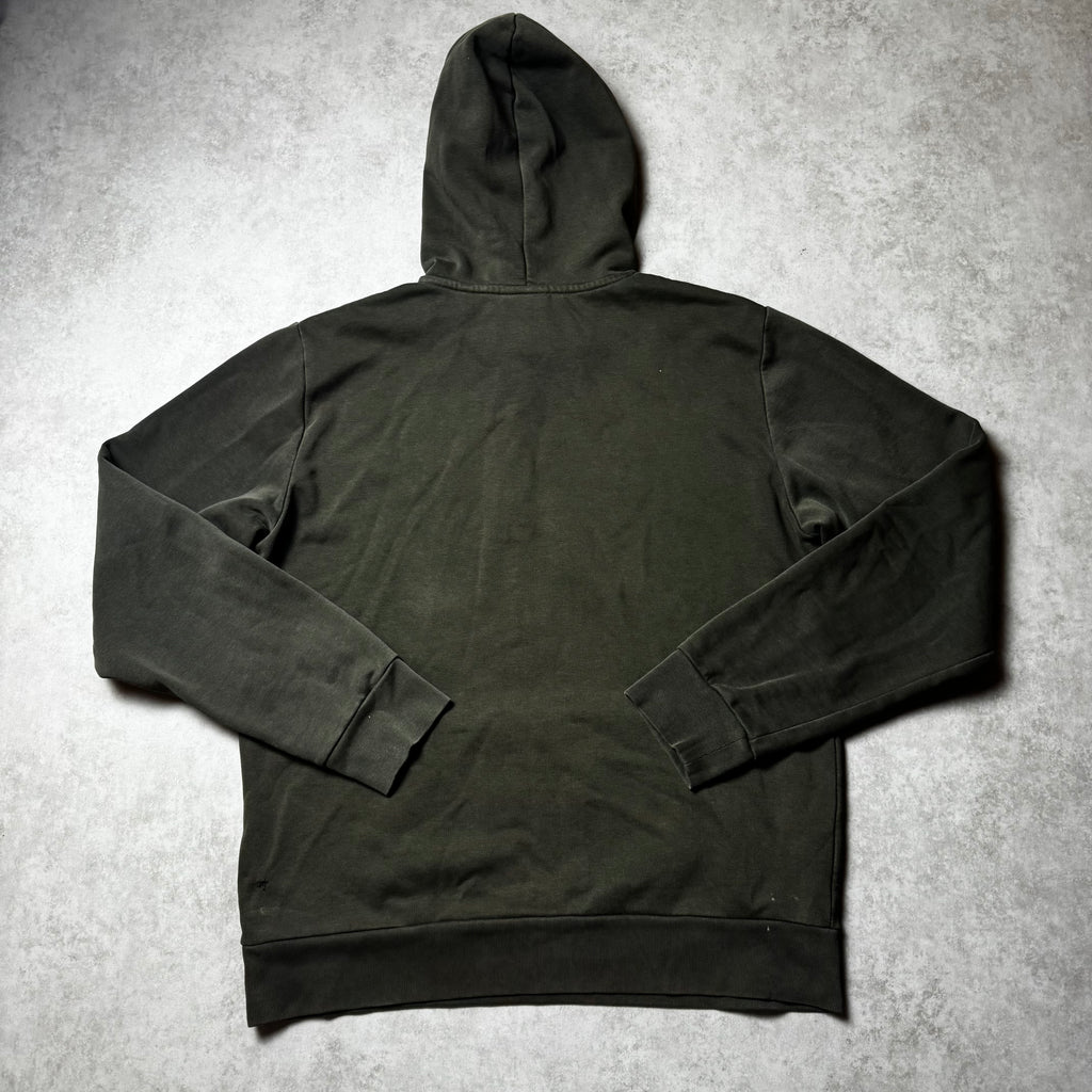 Dark Green Gant Hoodie - L