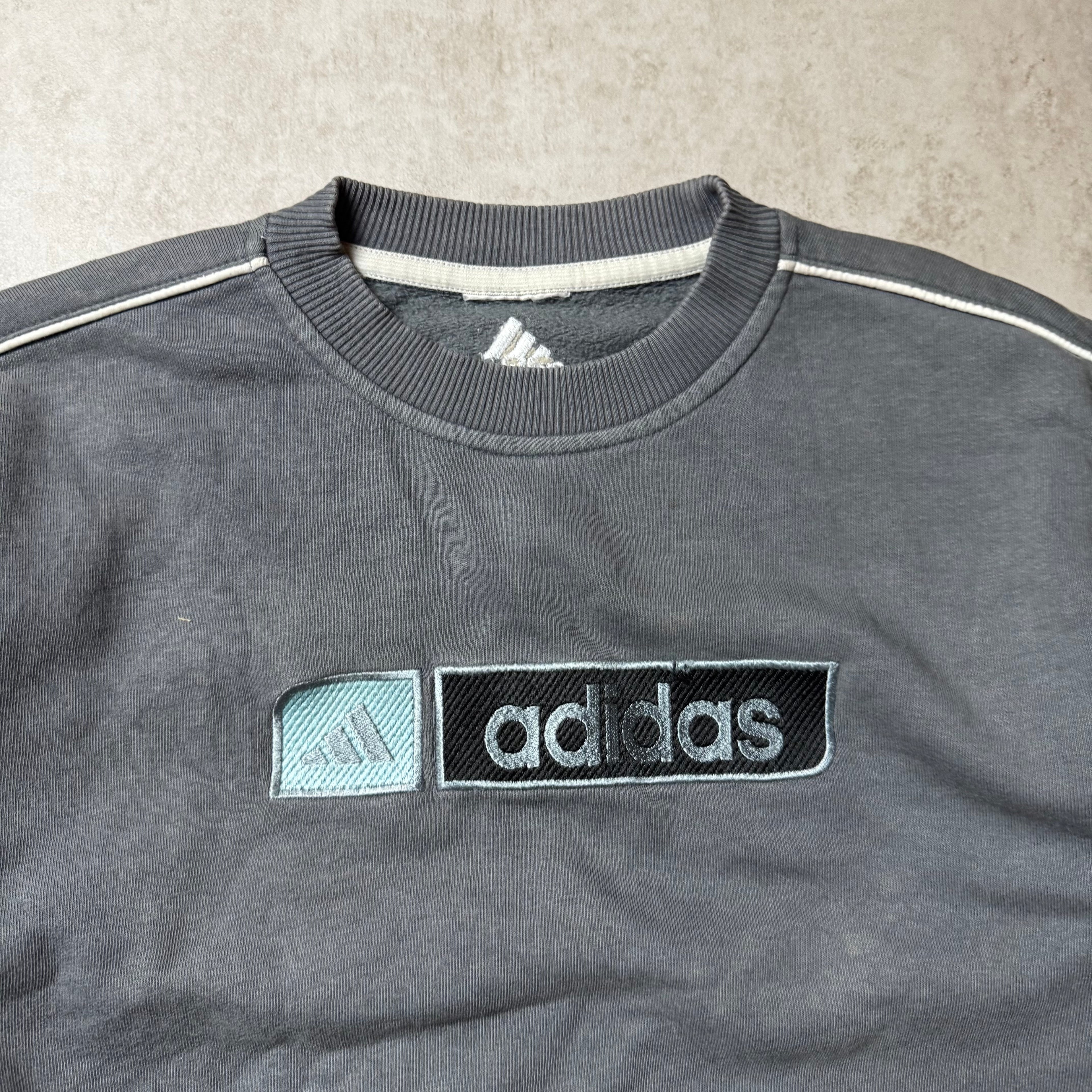 Gray Adidas Sweatshirt - XXS