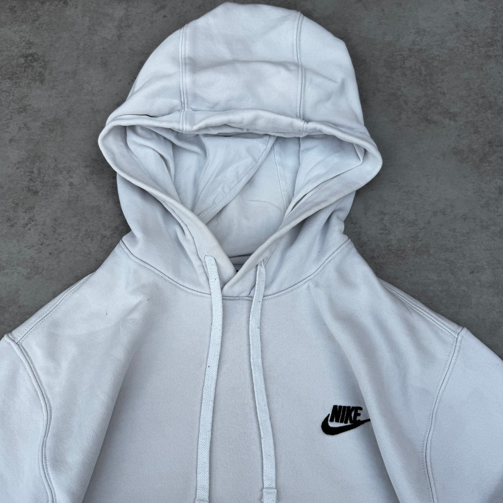 White Nike Hoodie - Size M