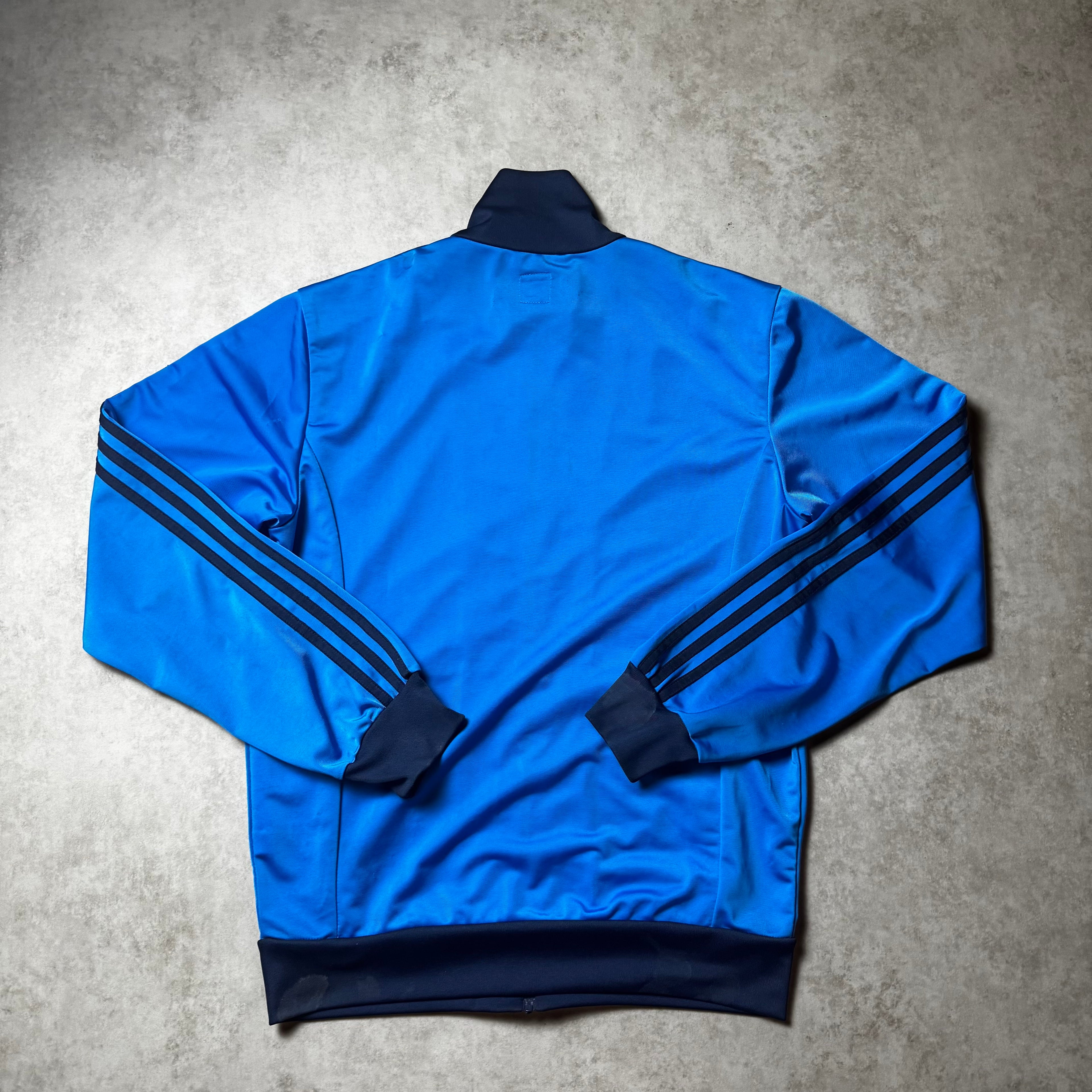 Blue Adidas Zip Up Hoodie - M