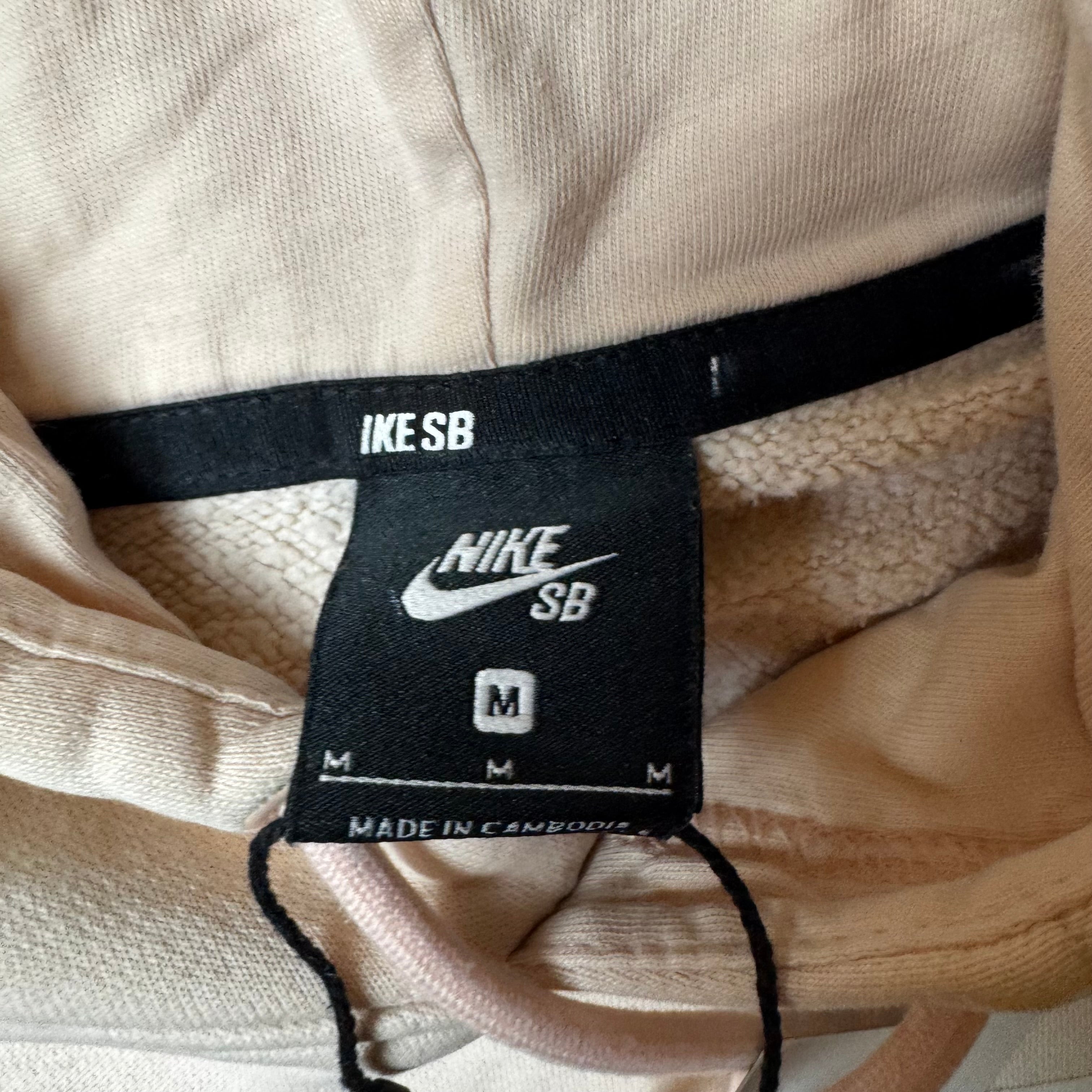 Light Pink Nike SB Hoodie - M